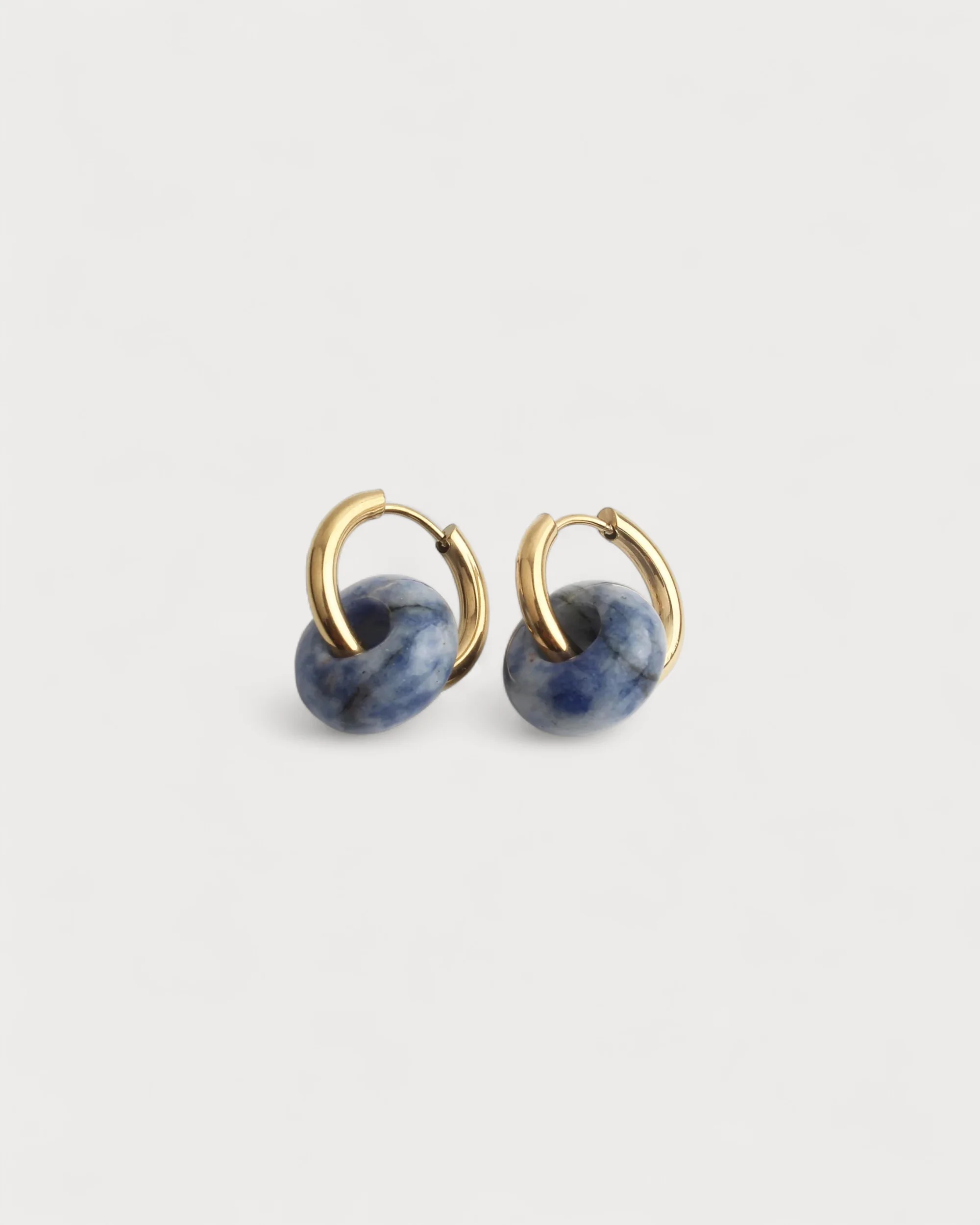 Femme - Earrings - Natural Stone - Stainless Steel - Image 9