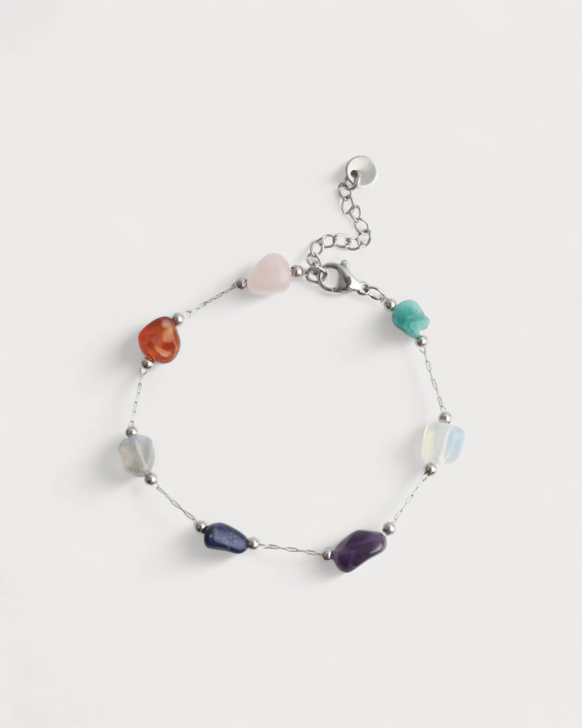 Fiene - Bracelet - Natural Stone - Stainless Steel - Image 3
