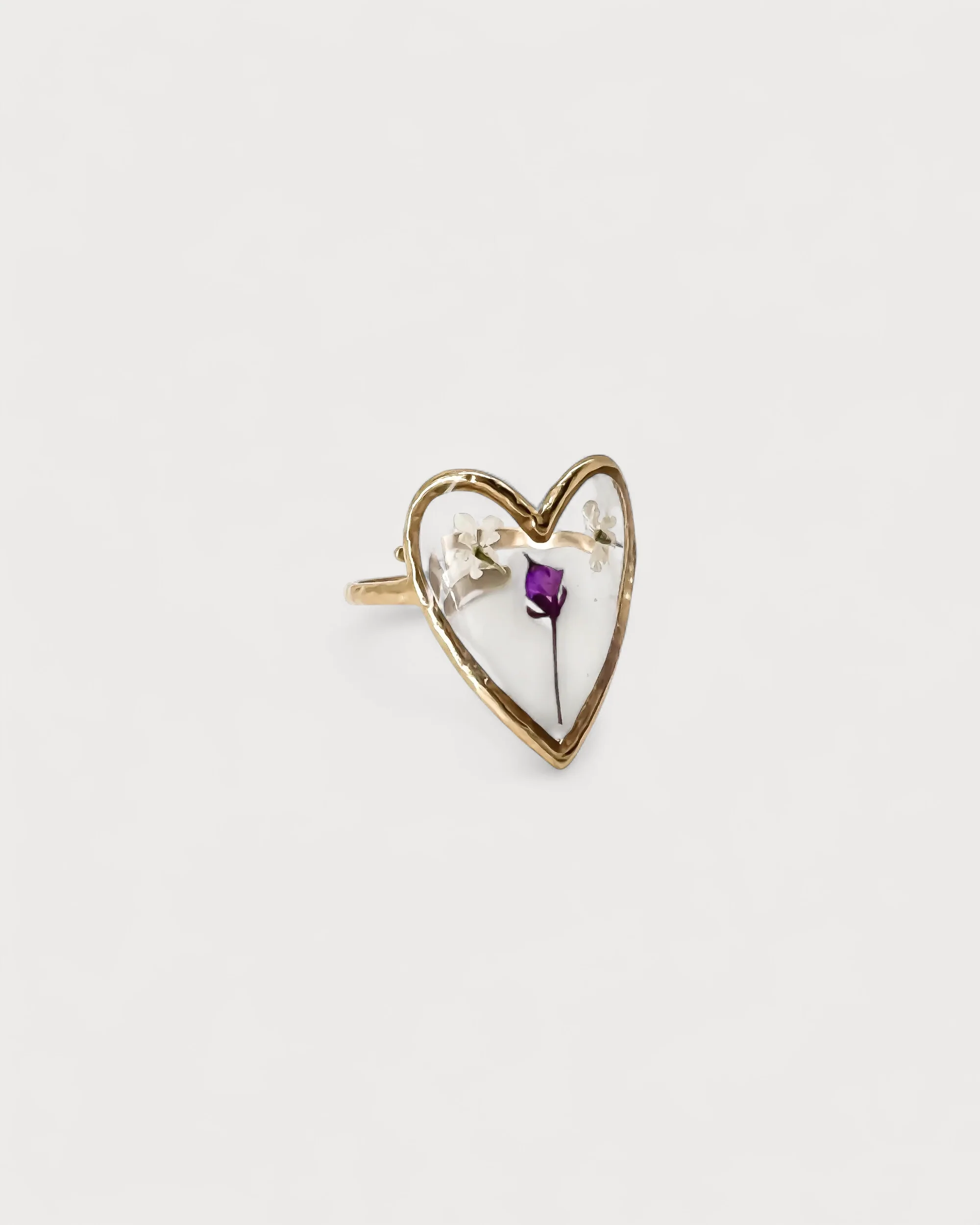 Fiore e amore - Ring - Stainless Steel - Adjustable - Image 3