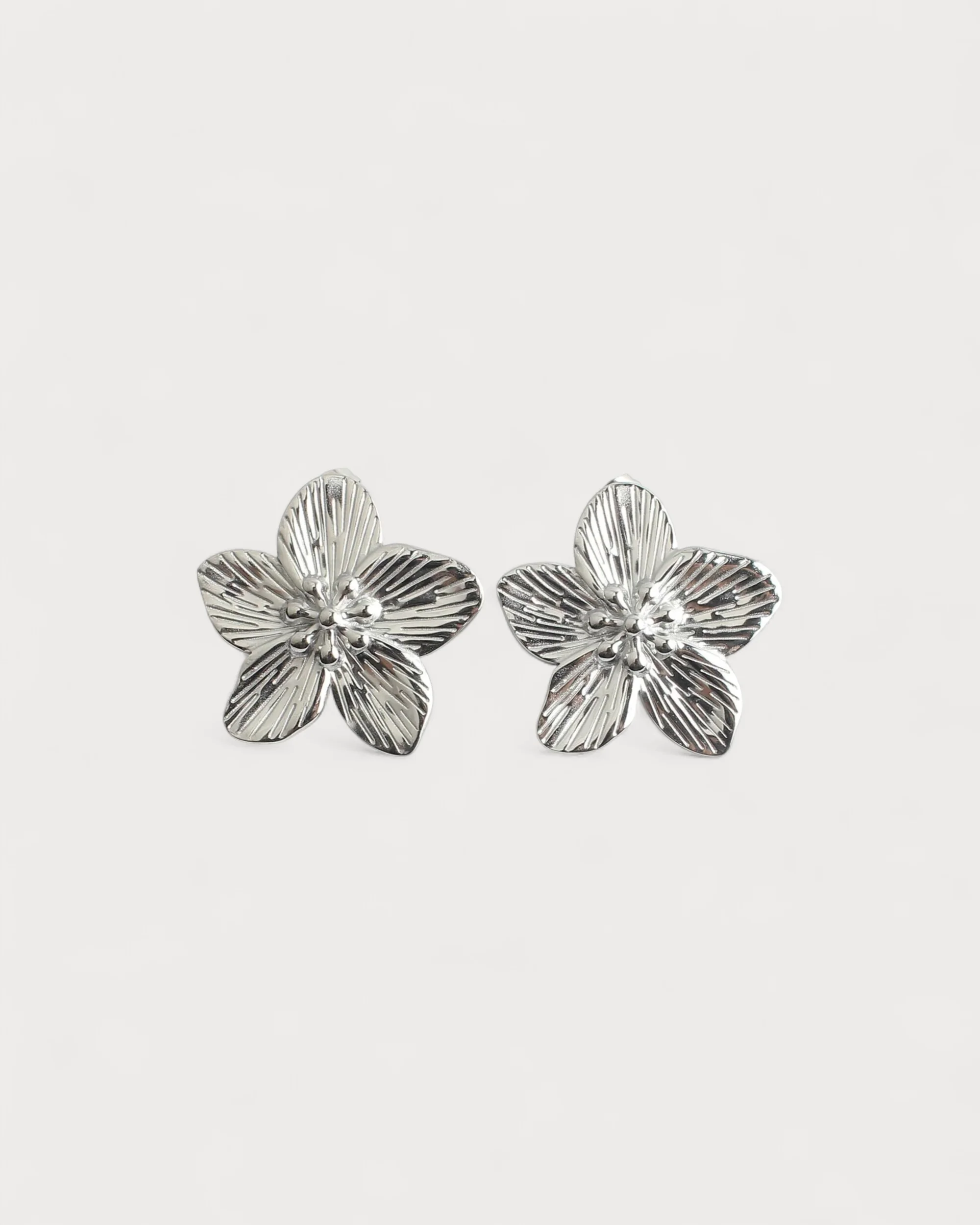 Fleur - Earrings - Stainless Steel - Image 3