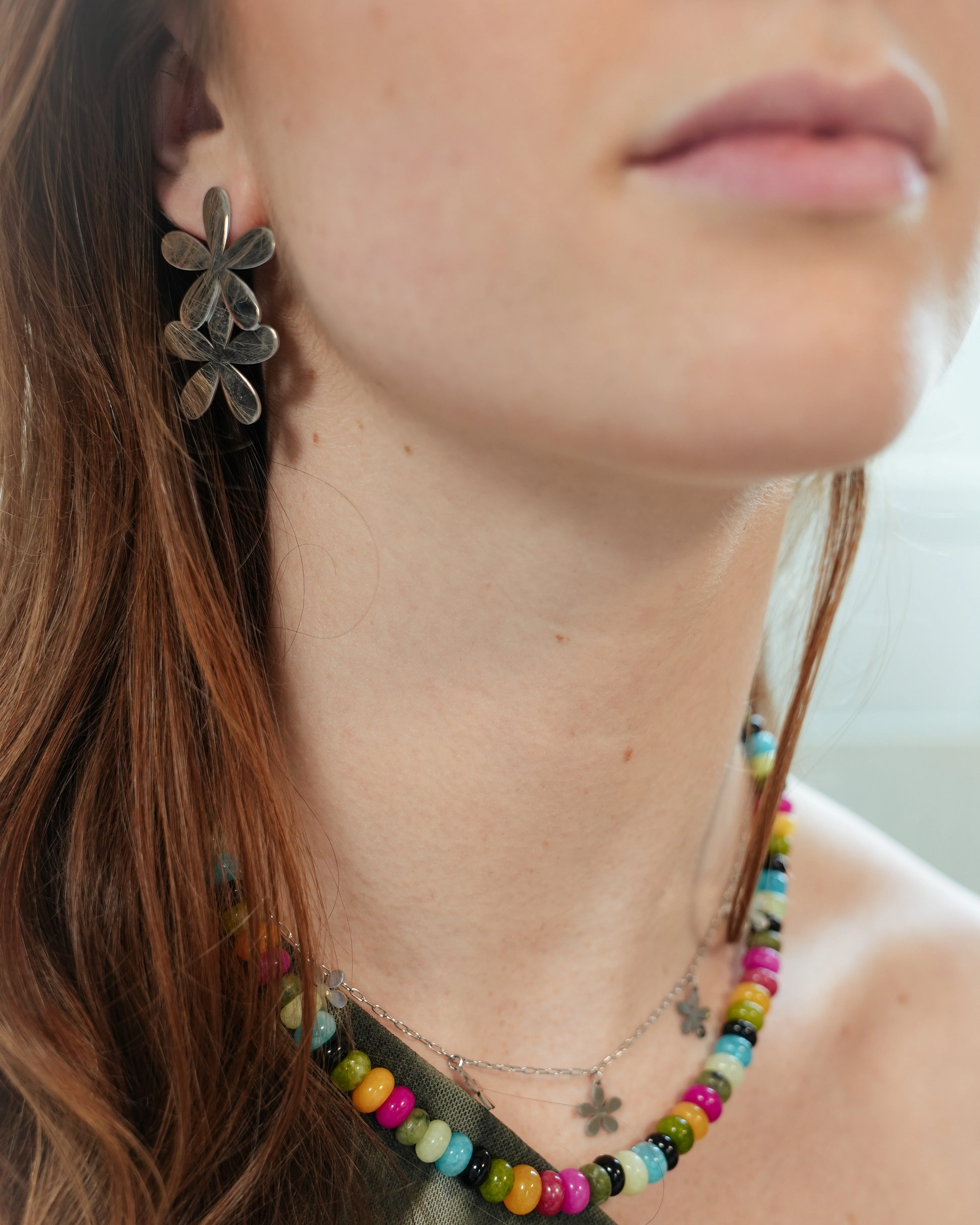Flores - Earrings - Stainless Steel - Image 5