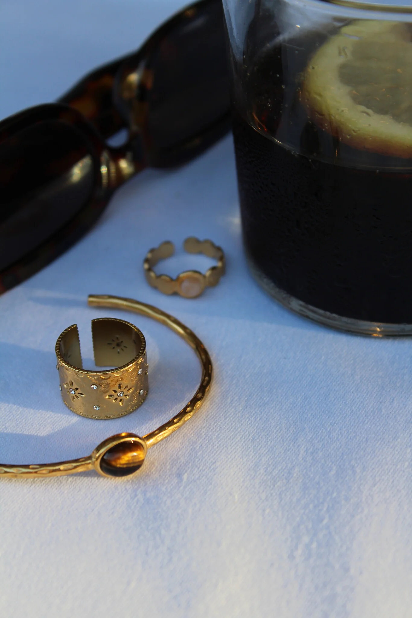 Florine - Bracelet - Natural Stone - Stainless Steel - Image 7