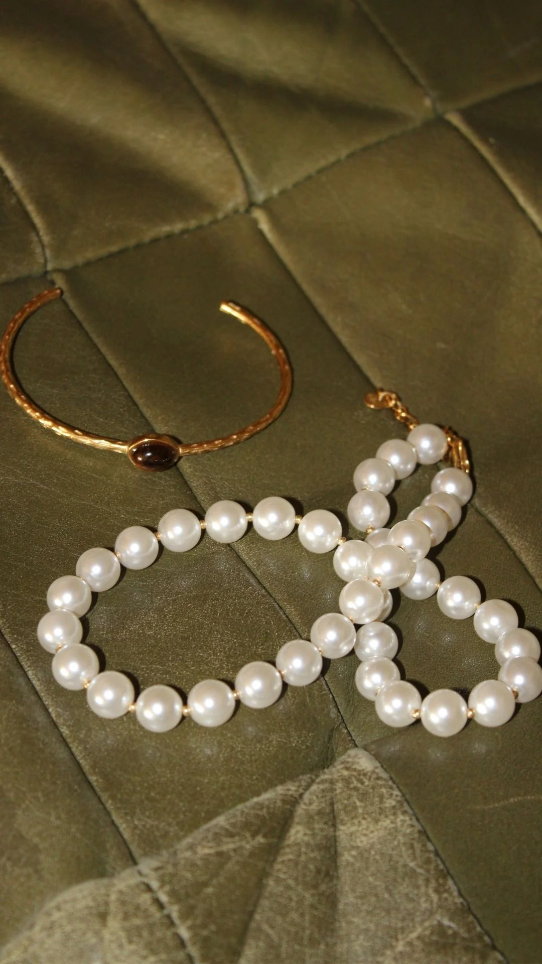 Florine - Bracelet - Natural Stone - Stainless Steel - Image 8