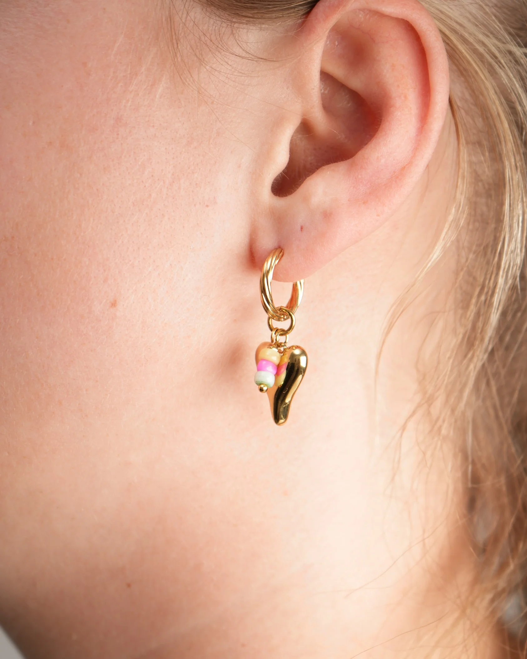 Gabrielle - Earrings - Stainless Steel - Image 2