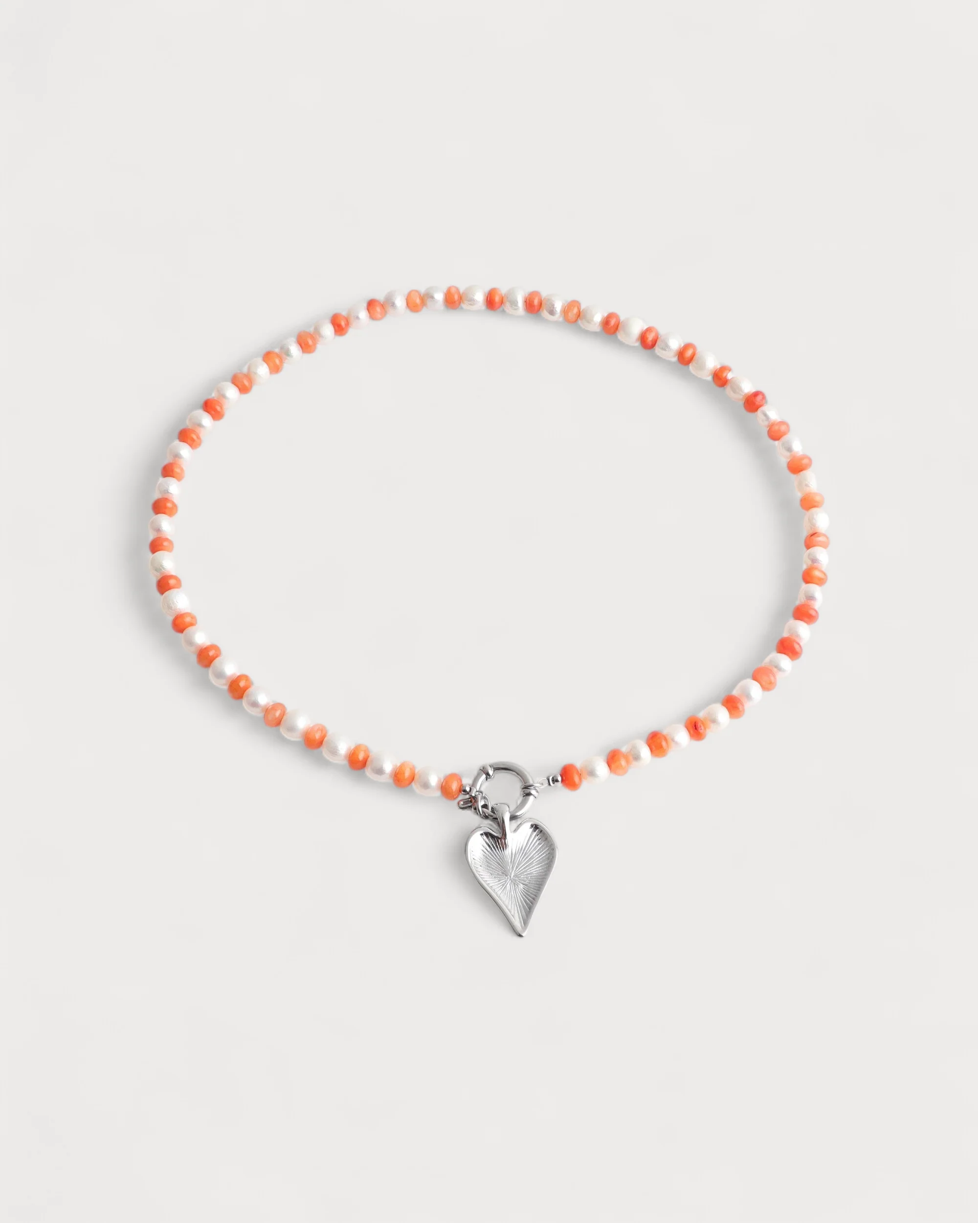Gracelyn - Necklace - Natural Stone - Stainless Steel - Image 3