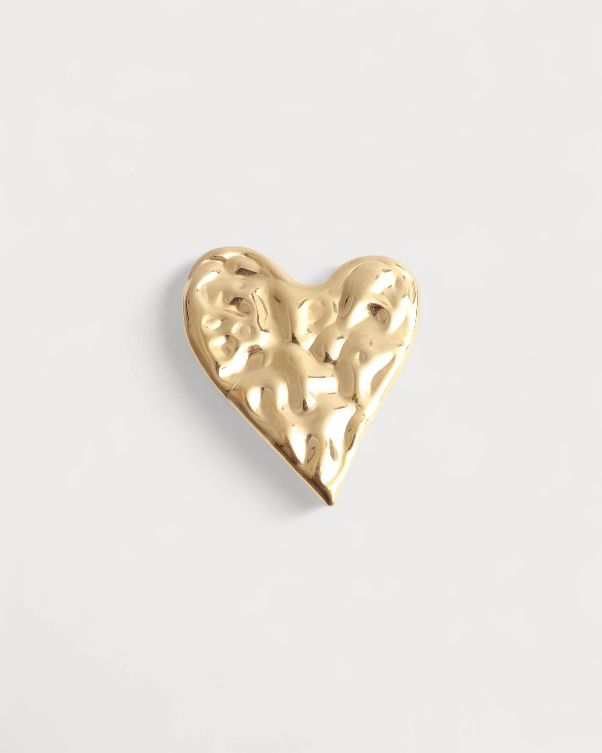Heart - Brooch - Stainless Steel