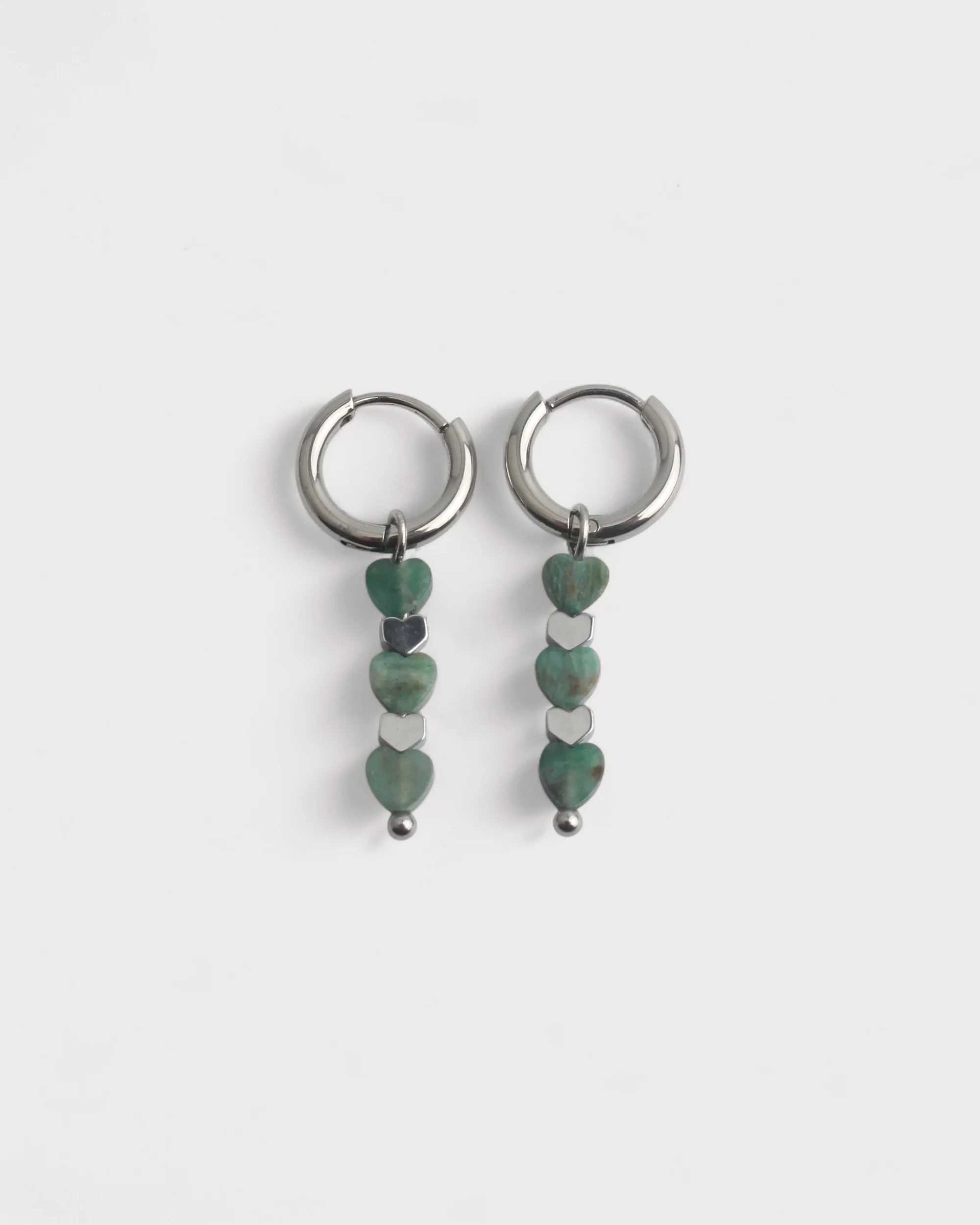 Heart To Heart - Earrings - Stainless Steel - Image 13