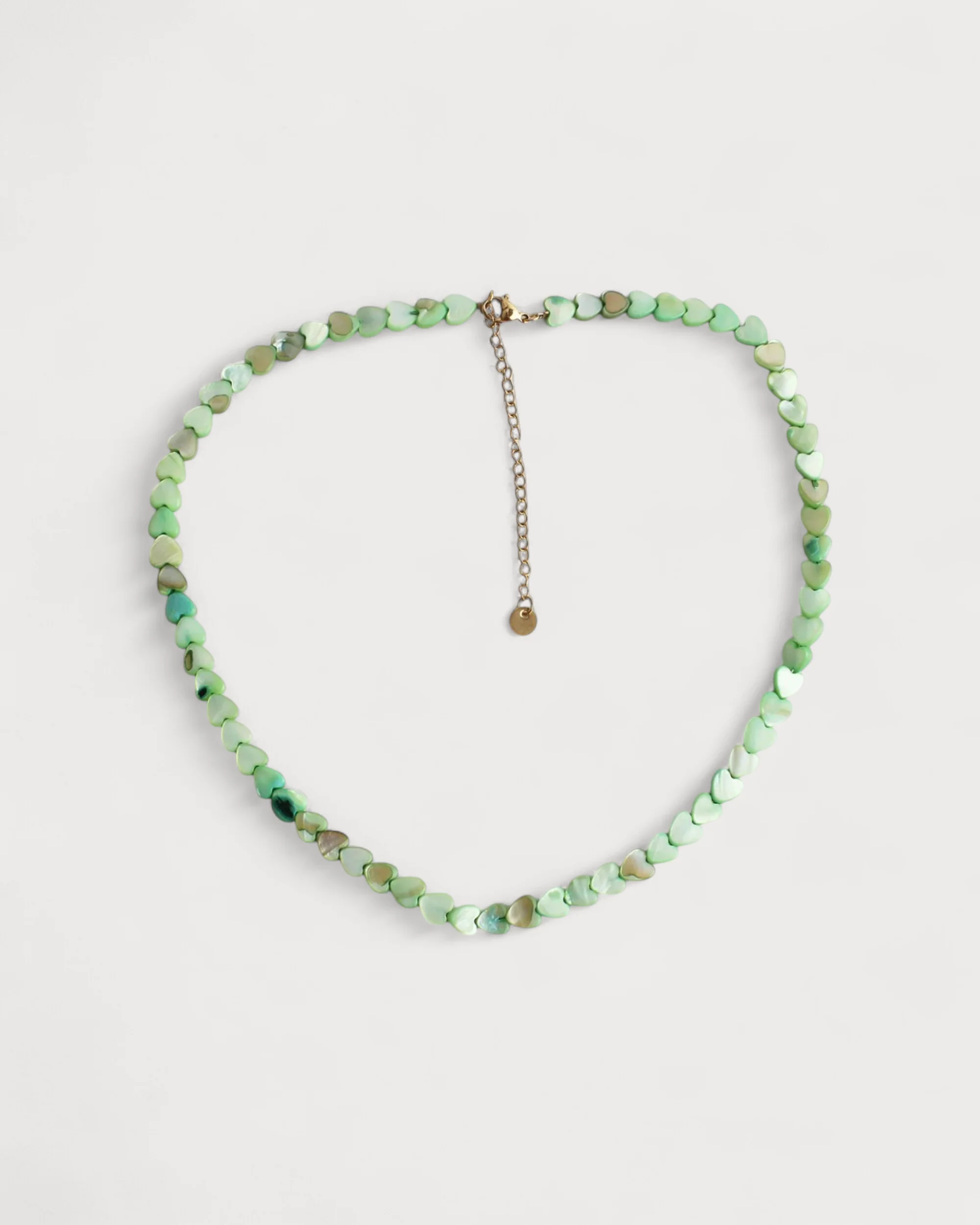 Heart To Heart - Necklace - Natural Stone - Stainless Steel - Image 16