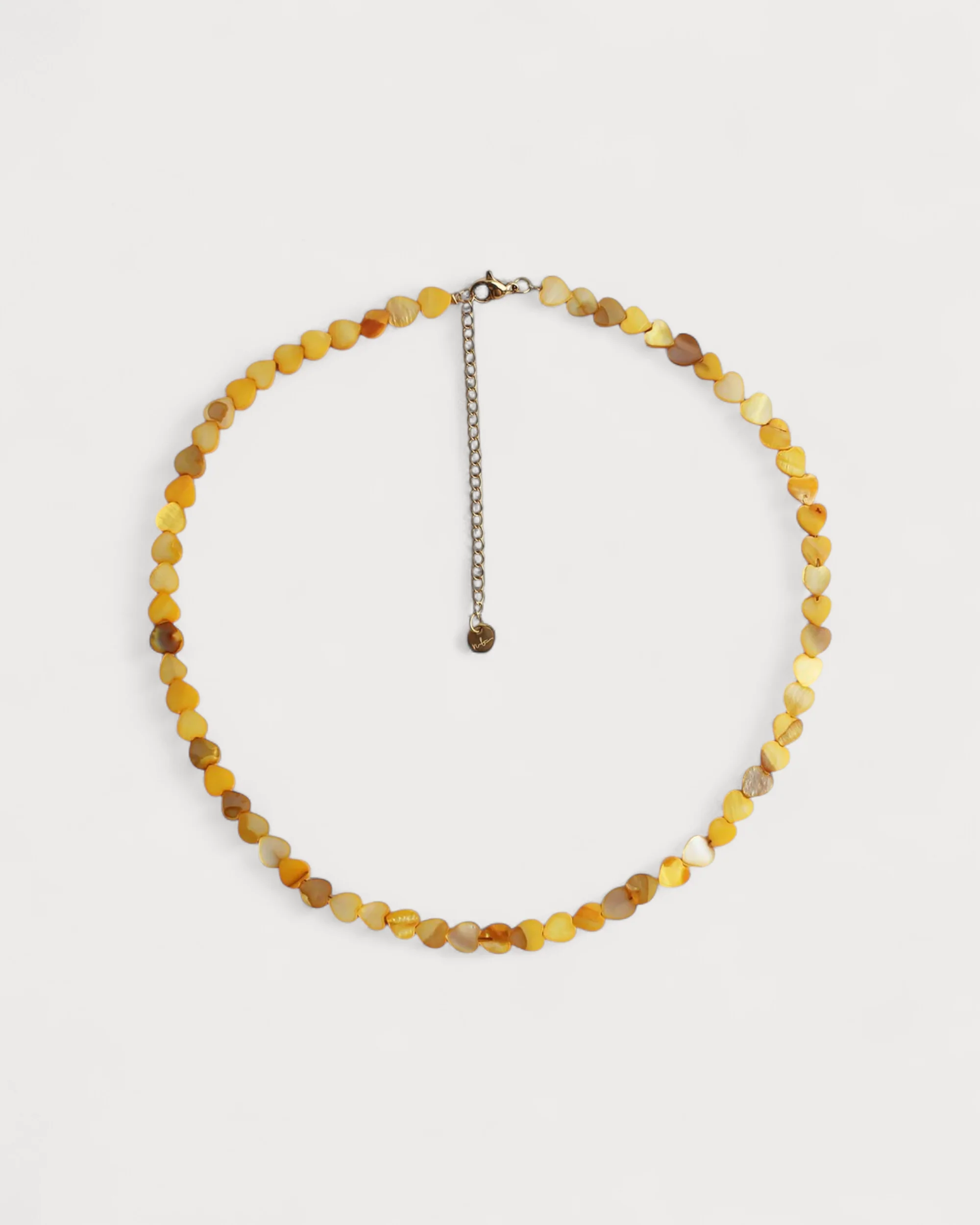 Heart To Heart - Necklace - Natural Stone - Stainless Steel - Image 20