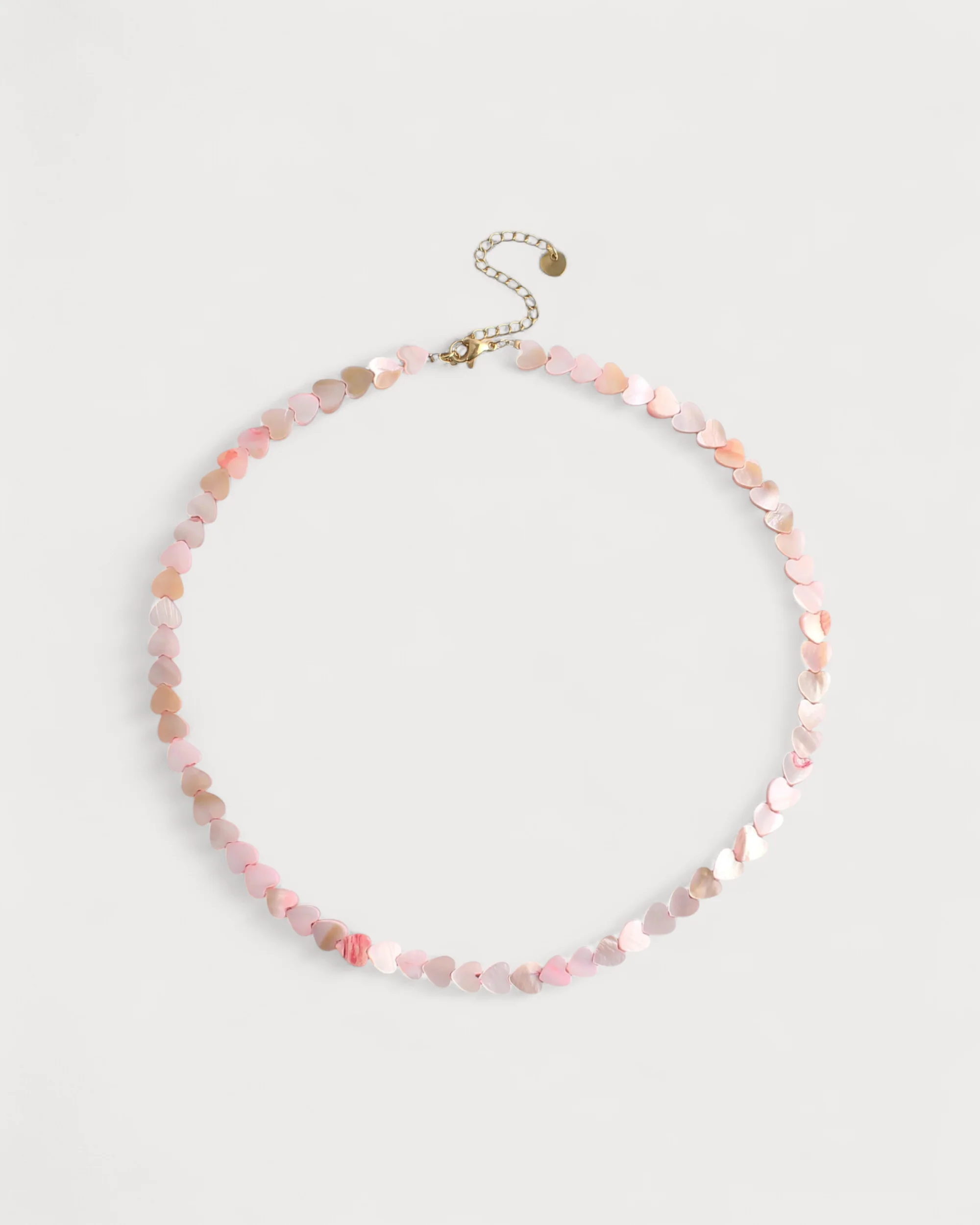 Heart To Heart - Necklace - Natural Stone - Stainless Steel - Image 28