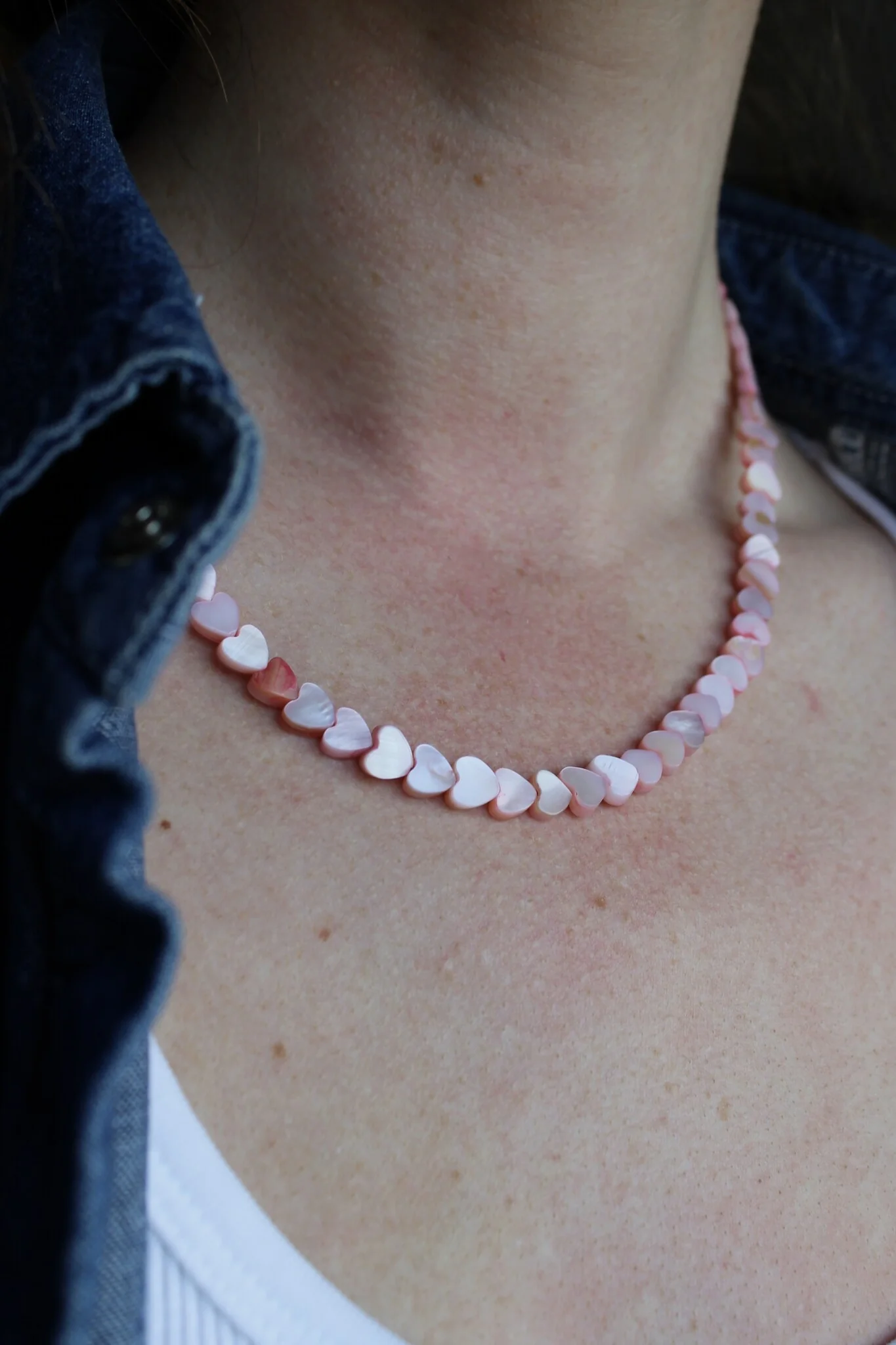Heart To Heart - Necklace - Natural Stone - Stainless Steel - Image 29