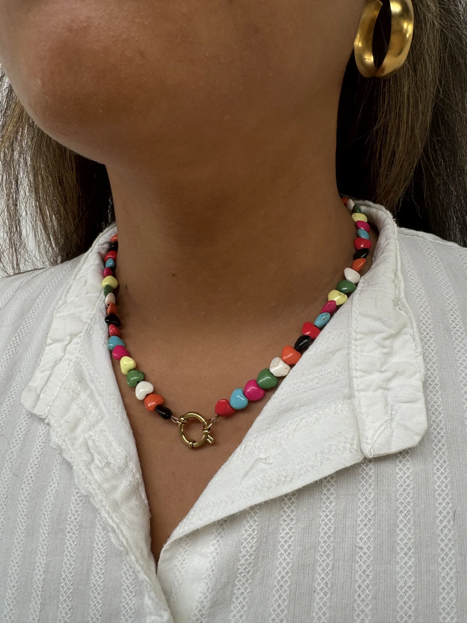 Heartbeat - Necklace - Stainless Steel - Image 3