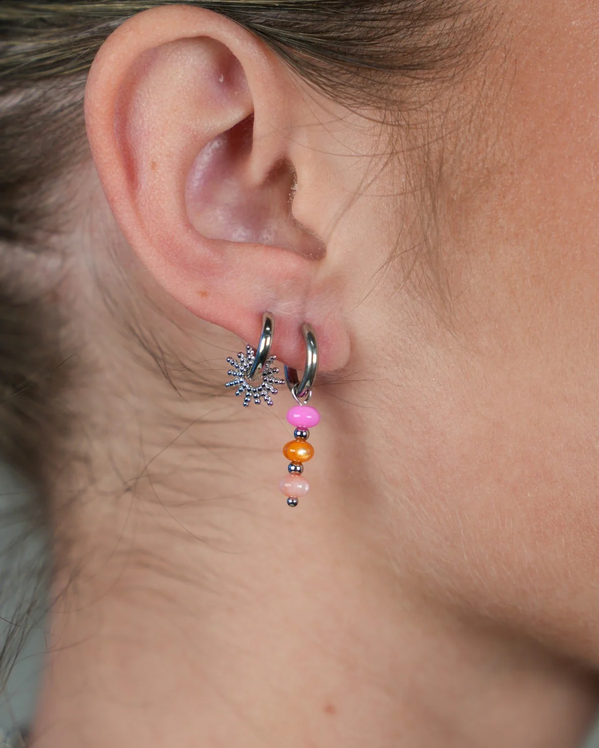 Here Comes The Sun - Earrings - Stainless Steel - Image 4