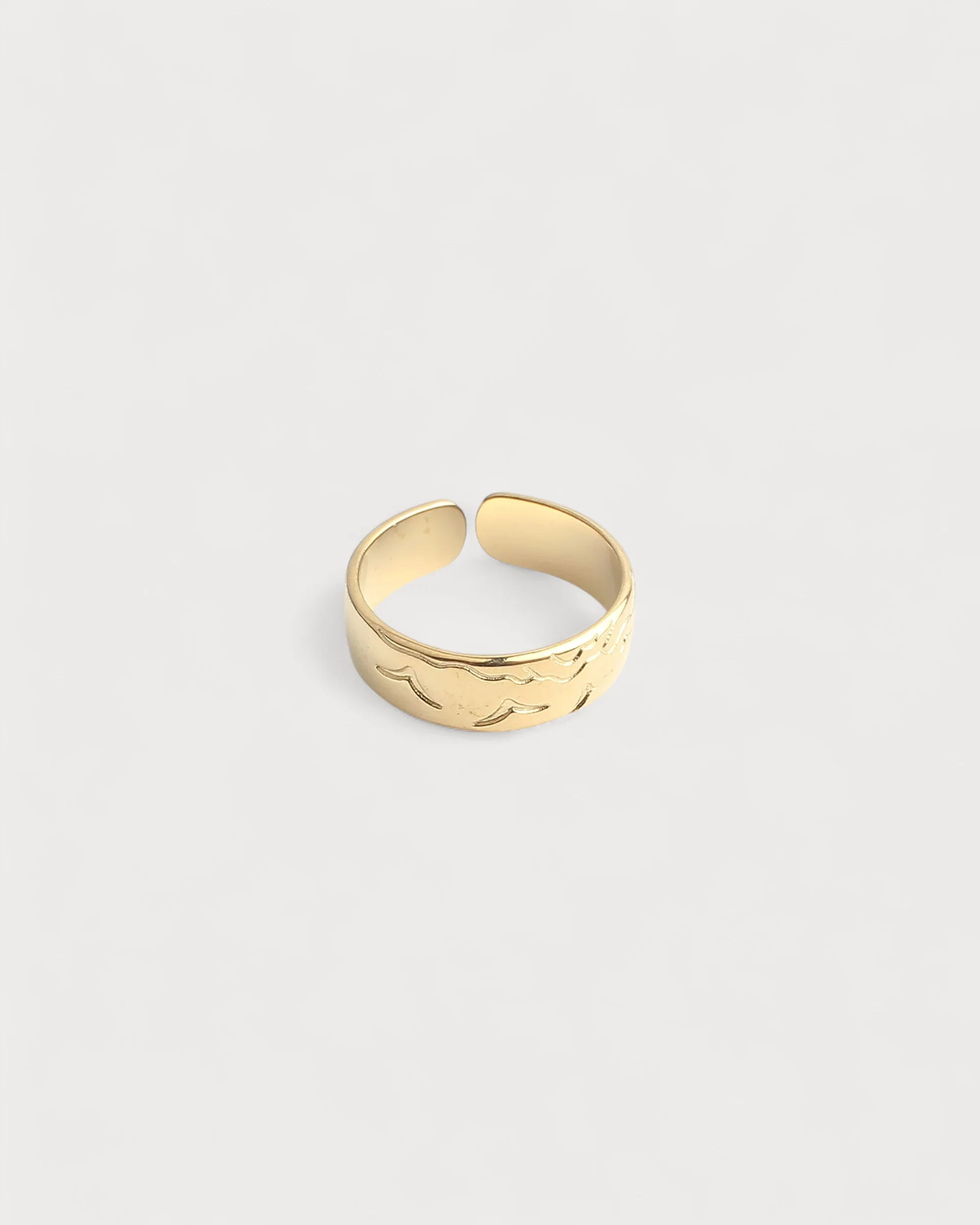 Hirundo - Ring - Stainless Steel - Adjustable