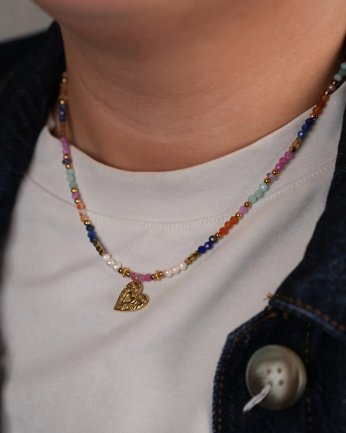 Indira - Necklace - Stainless Steel - Image 2