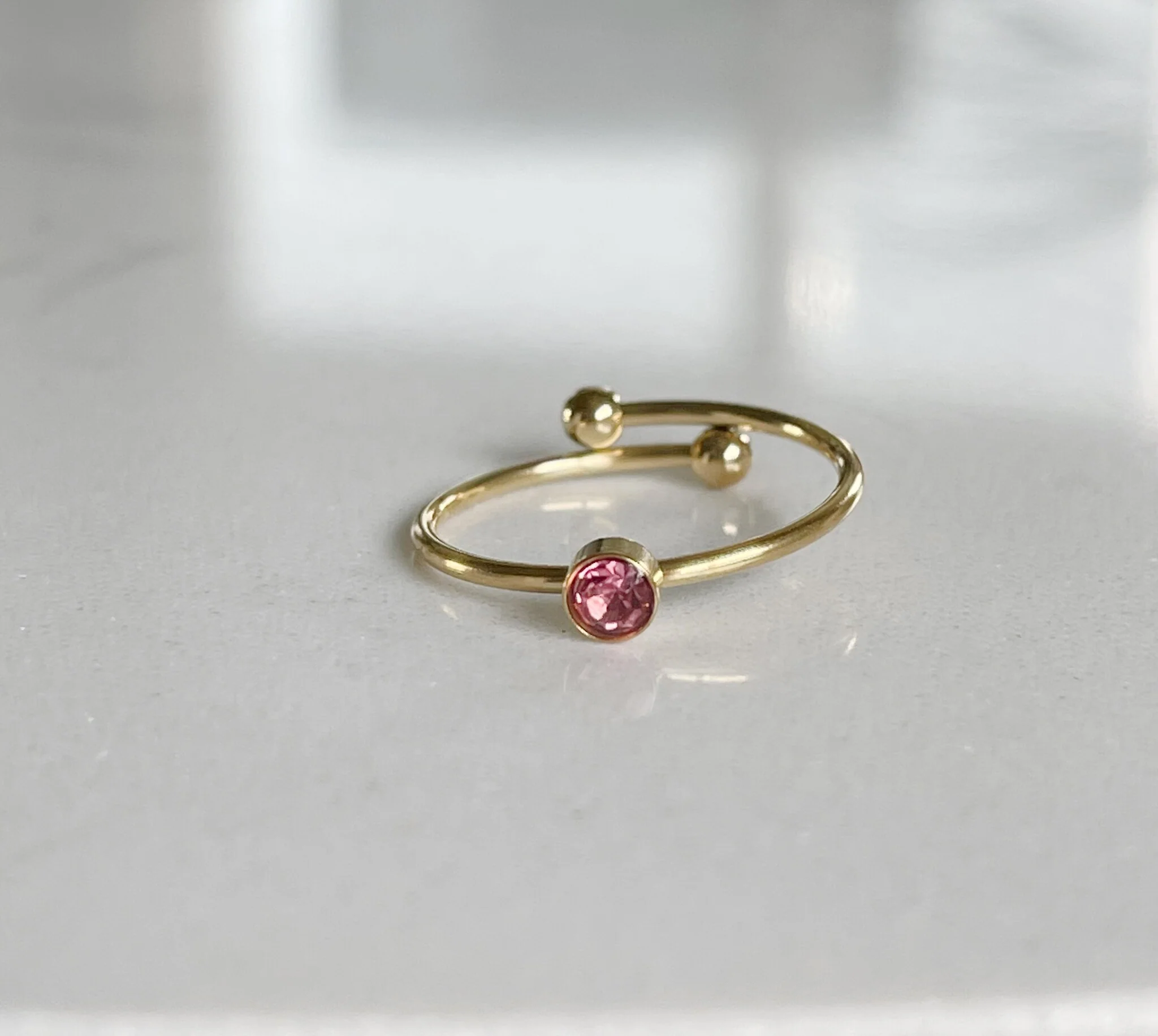 Isabella - Ring - Stainless Steel - Adjustable - Image 12