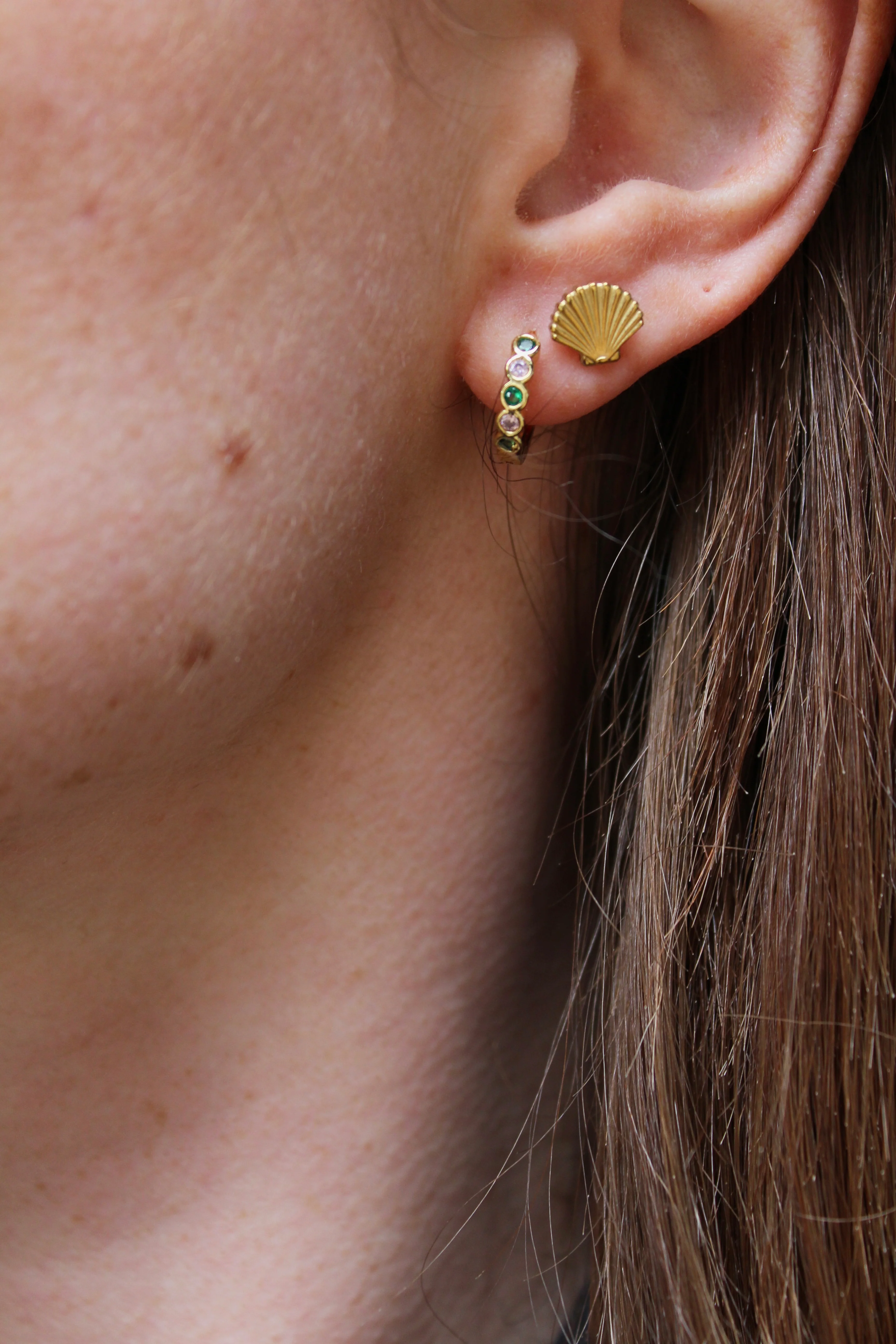 Isabelle - Studs - Earrings - Stainless Steel - Image 2
