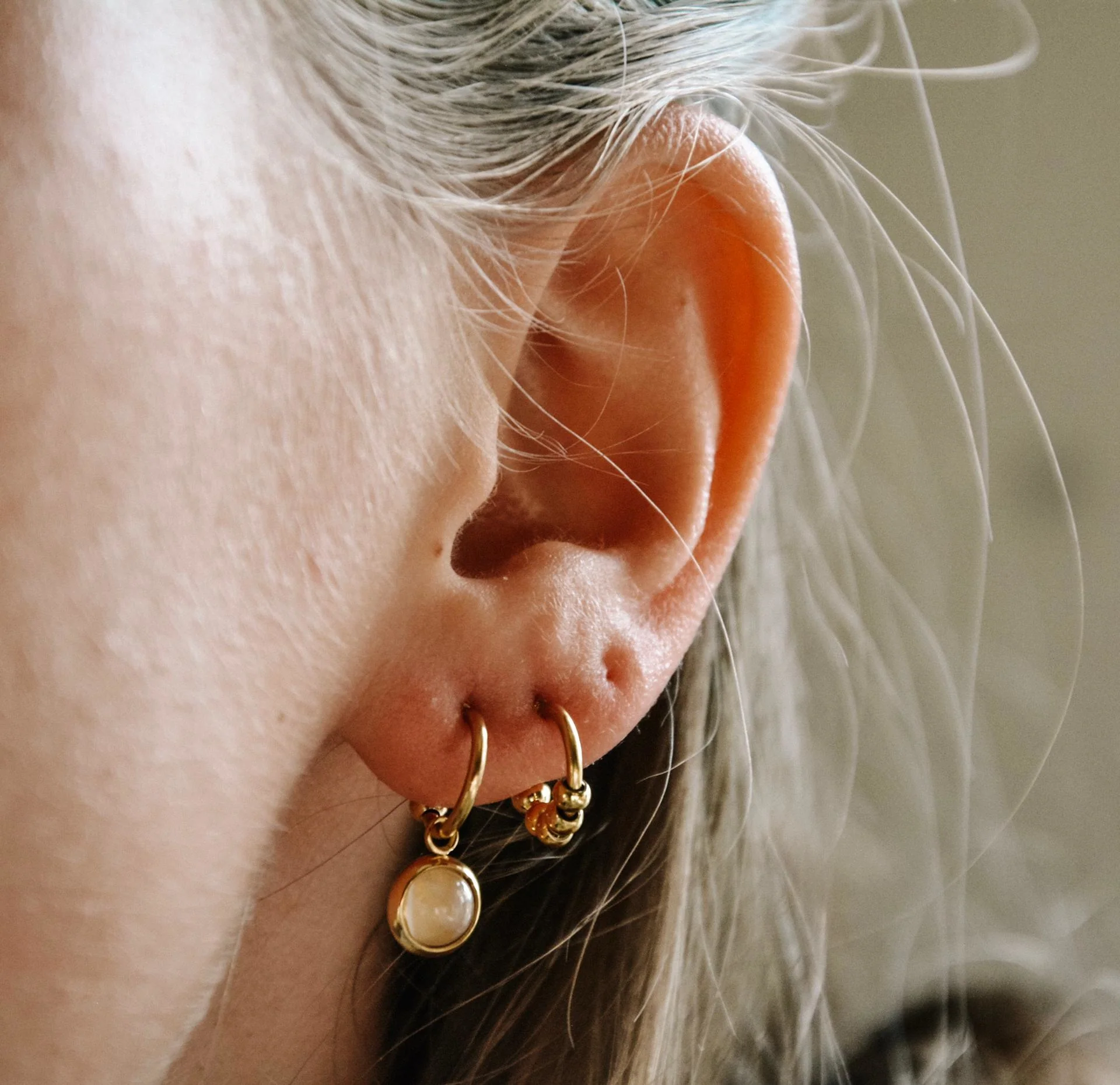 Java - Earrings - Stainless Steel - Image 3