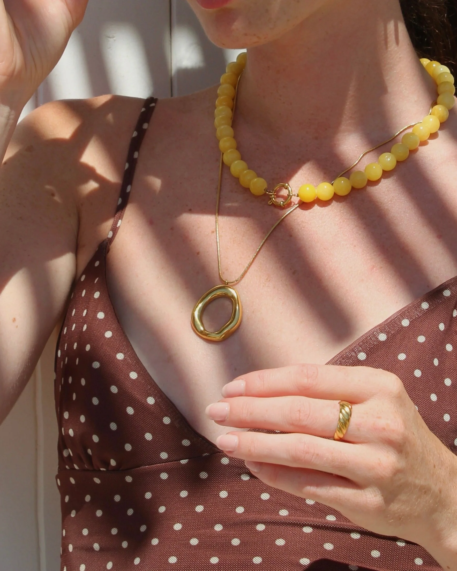 Jhena - Necklace - Stainless Steel - Image 2