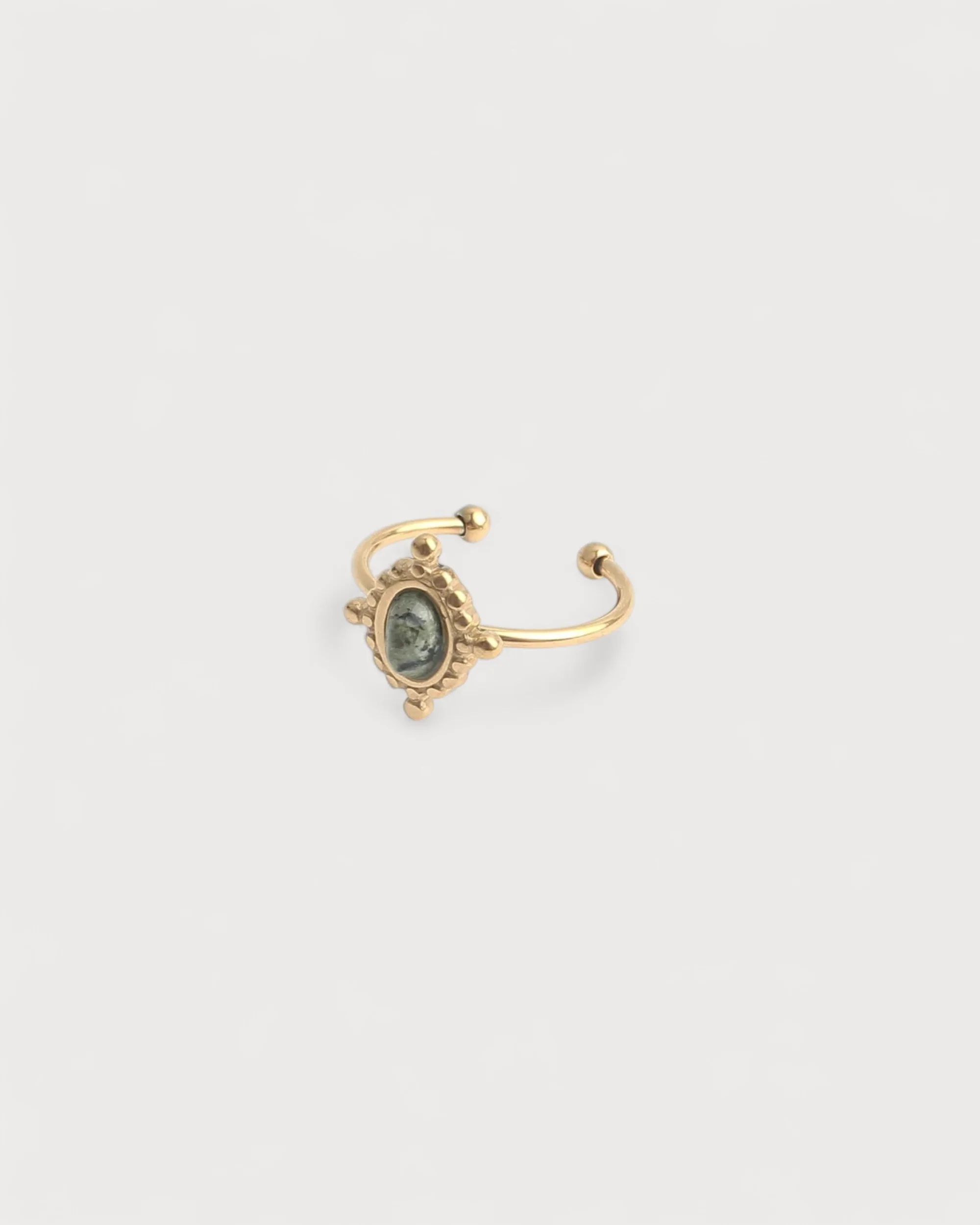 Jolene - Ring - Natural Stone - Stainless Steel
