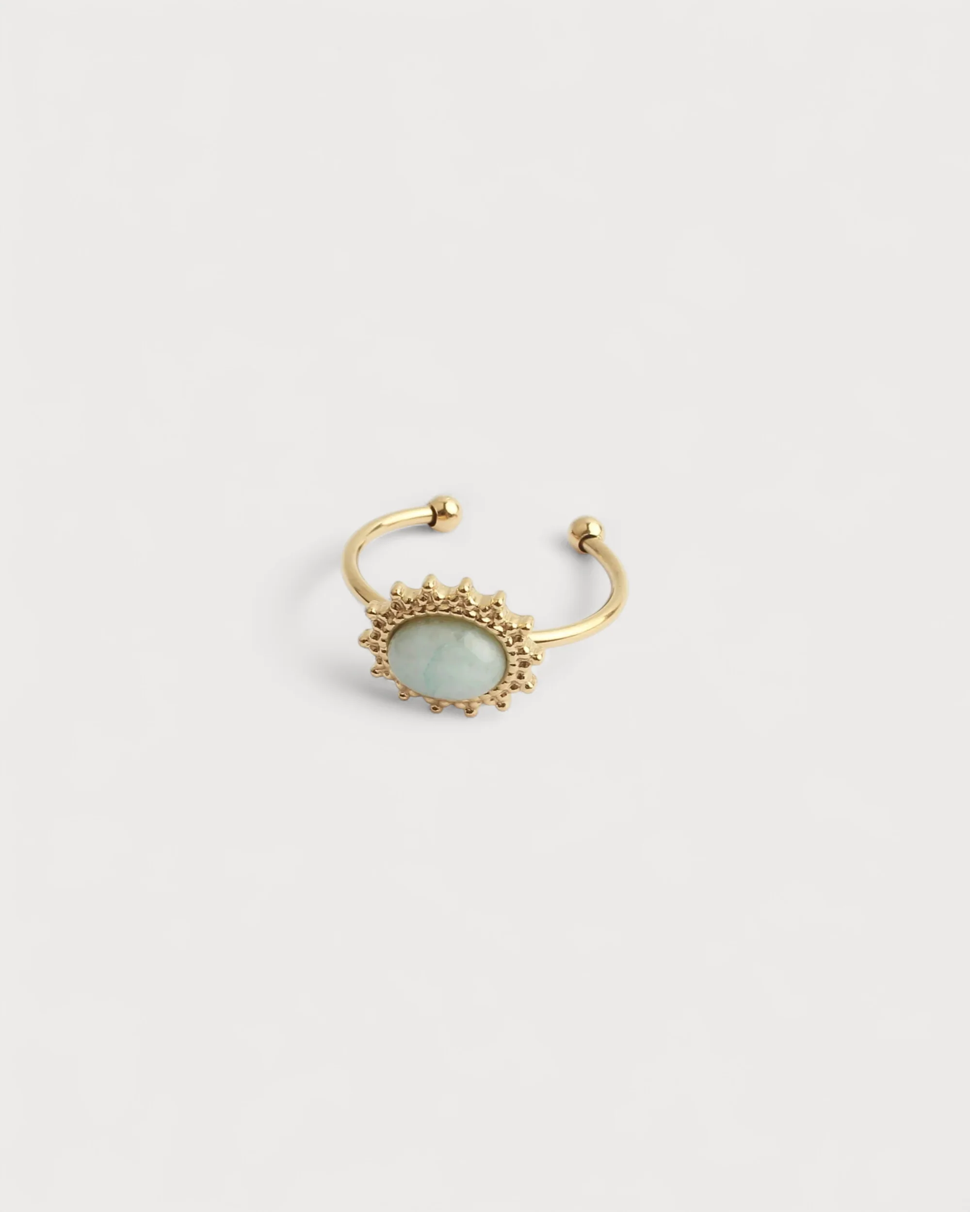 Jolie - Ring - Natural Stone - Stainless Steel - Image 16
