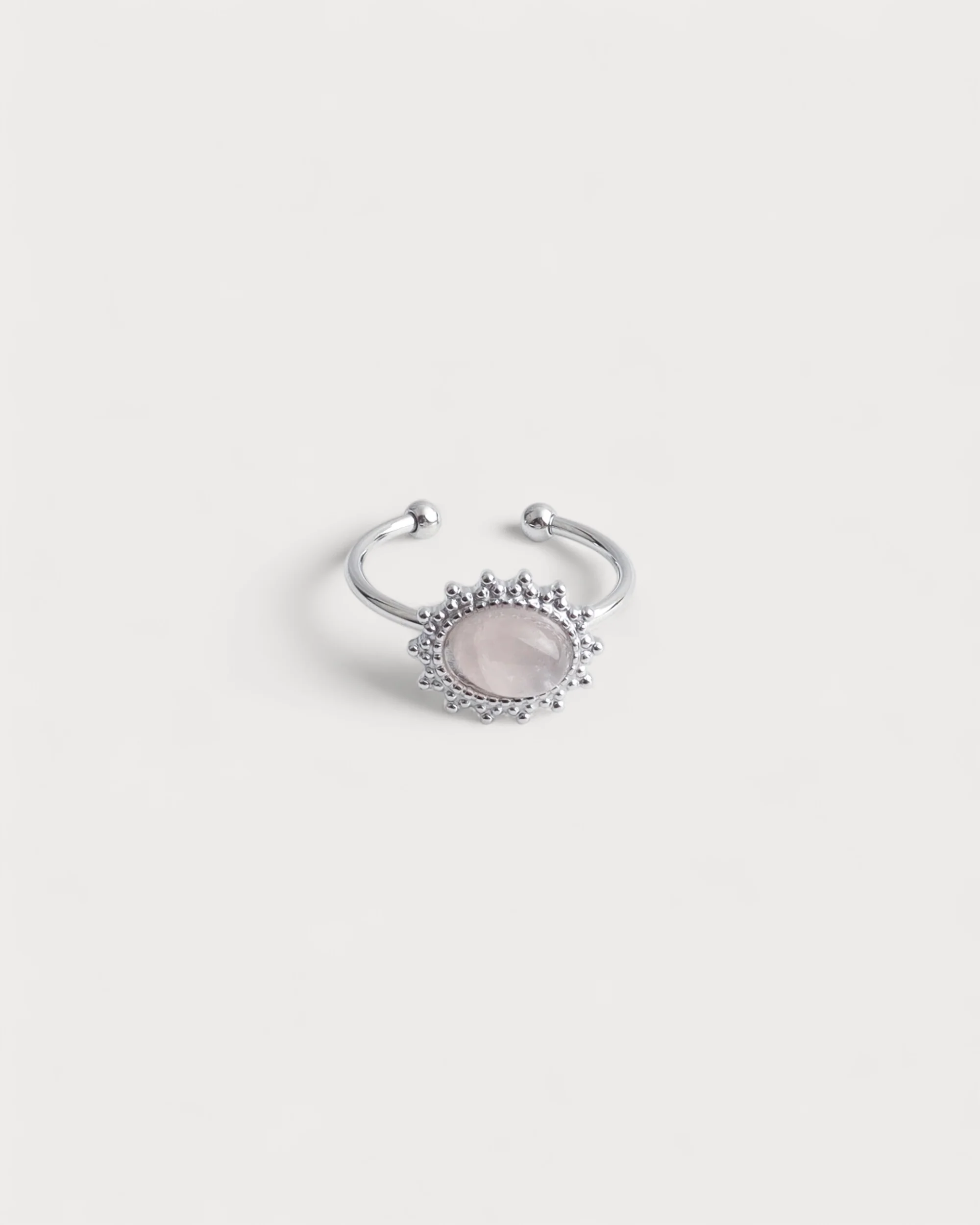 Jolie - Ring - Natural Stone - Stainless Steel - Image 9