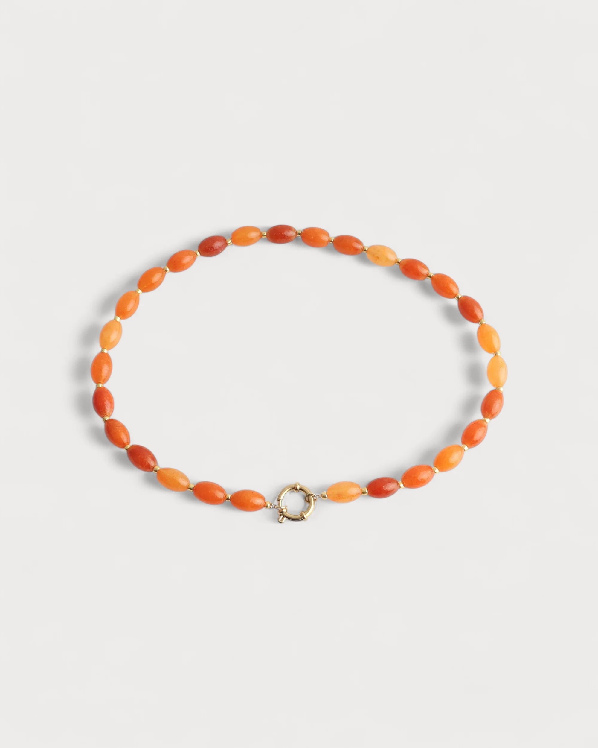 Jossy - Necklace - Natural Stone - Stainless Steel