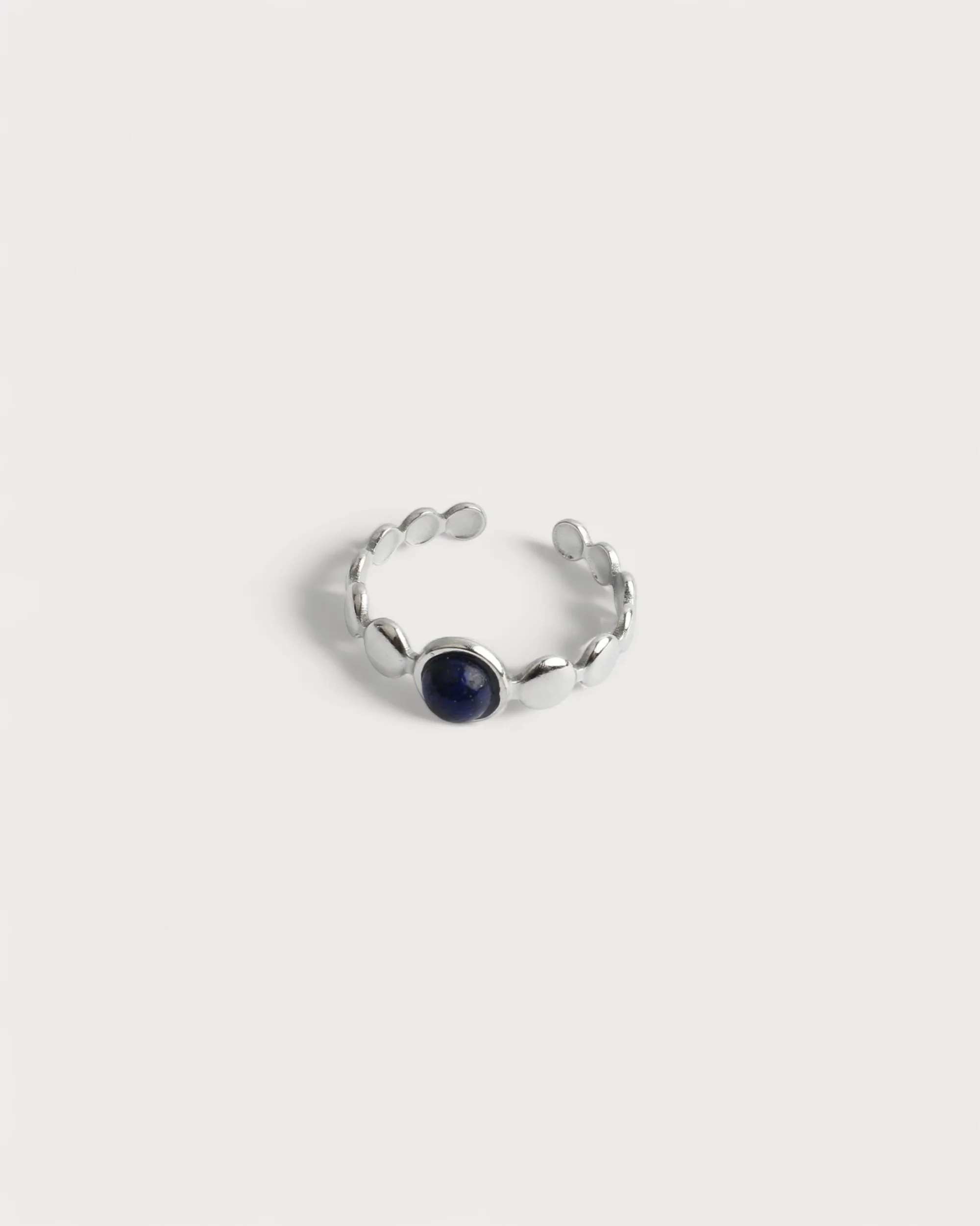 Julietta - Ring - Natural Stone - Stainless Steel - Adjustable - Image 4