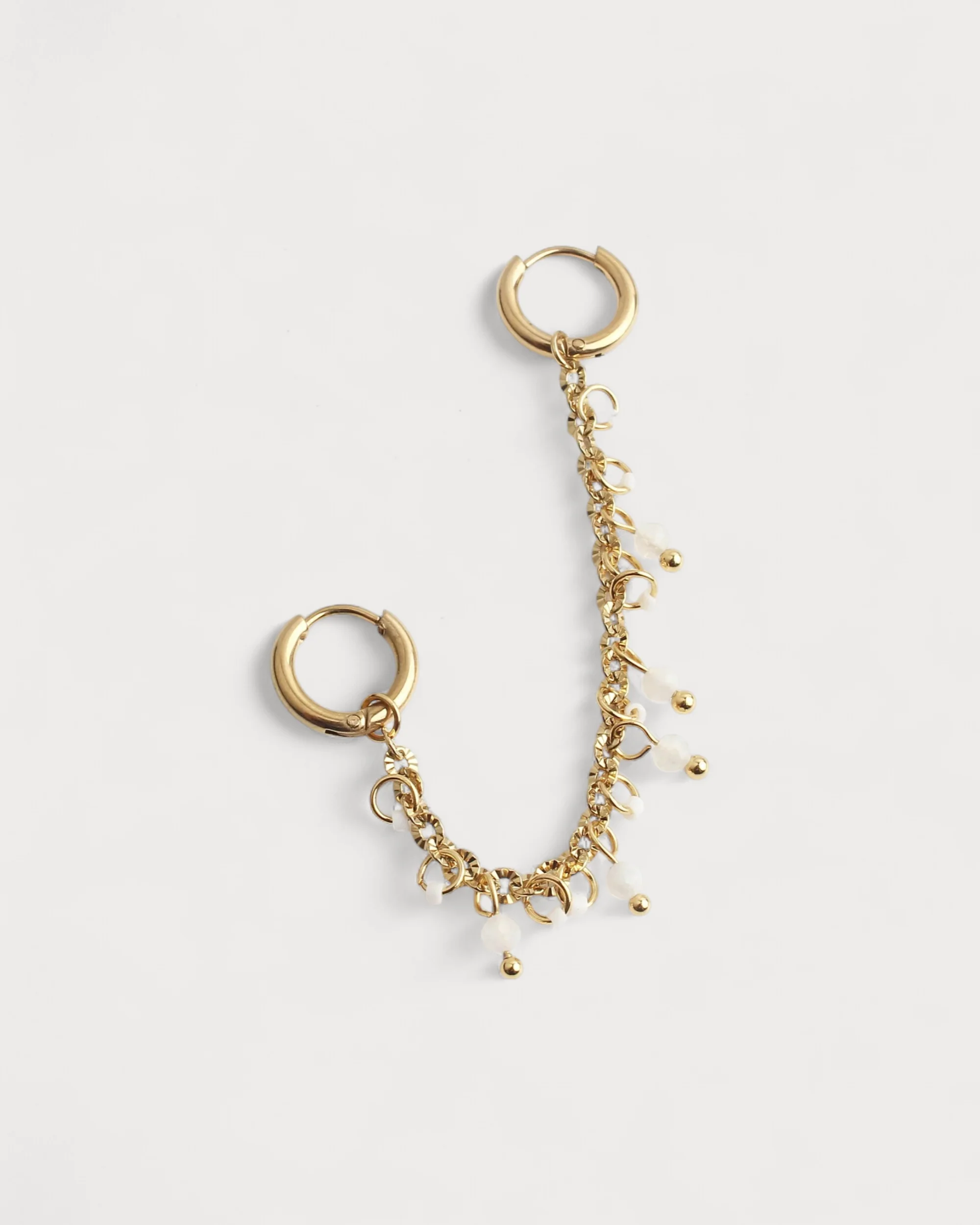 Kari - Double Earring - Stainless Steel - Image 4