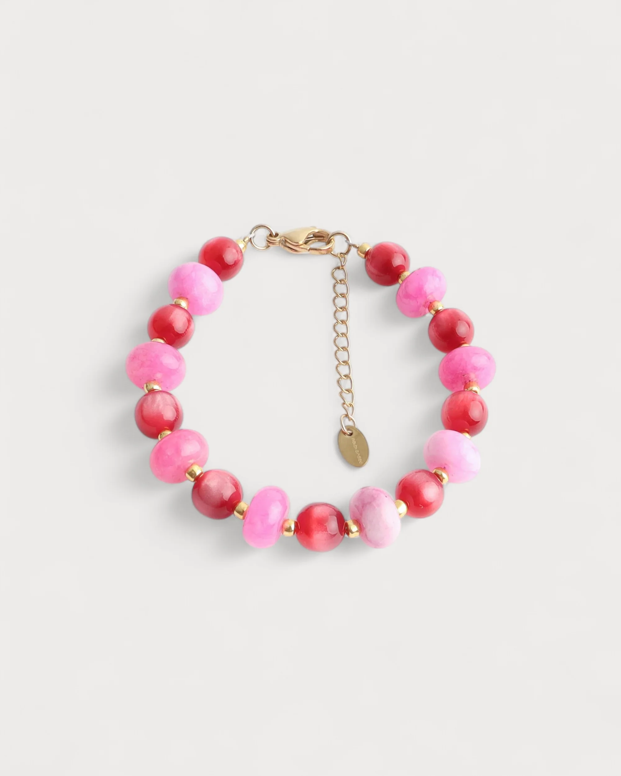 Laurel - Bracelet - Natural Stone - Stainless Steel - Image 3