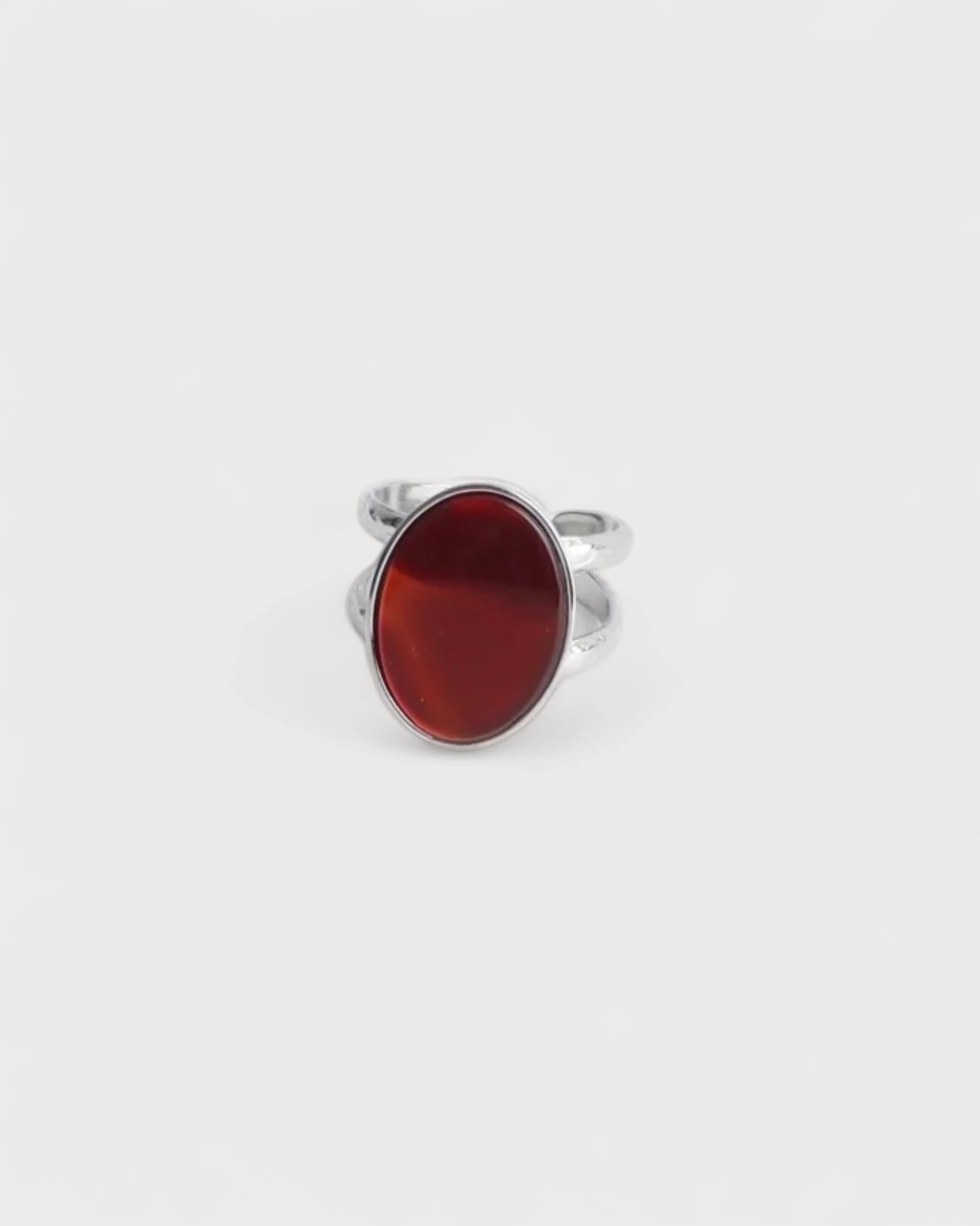 Layla - Ring - Stainless Steel - Adjustable - Natural Stone - Image 21