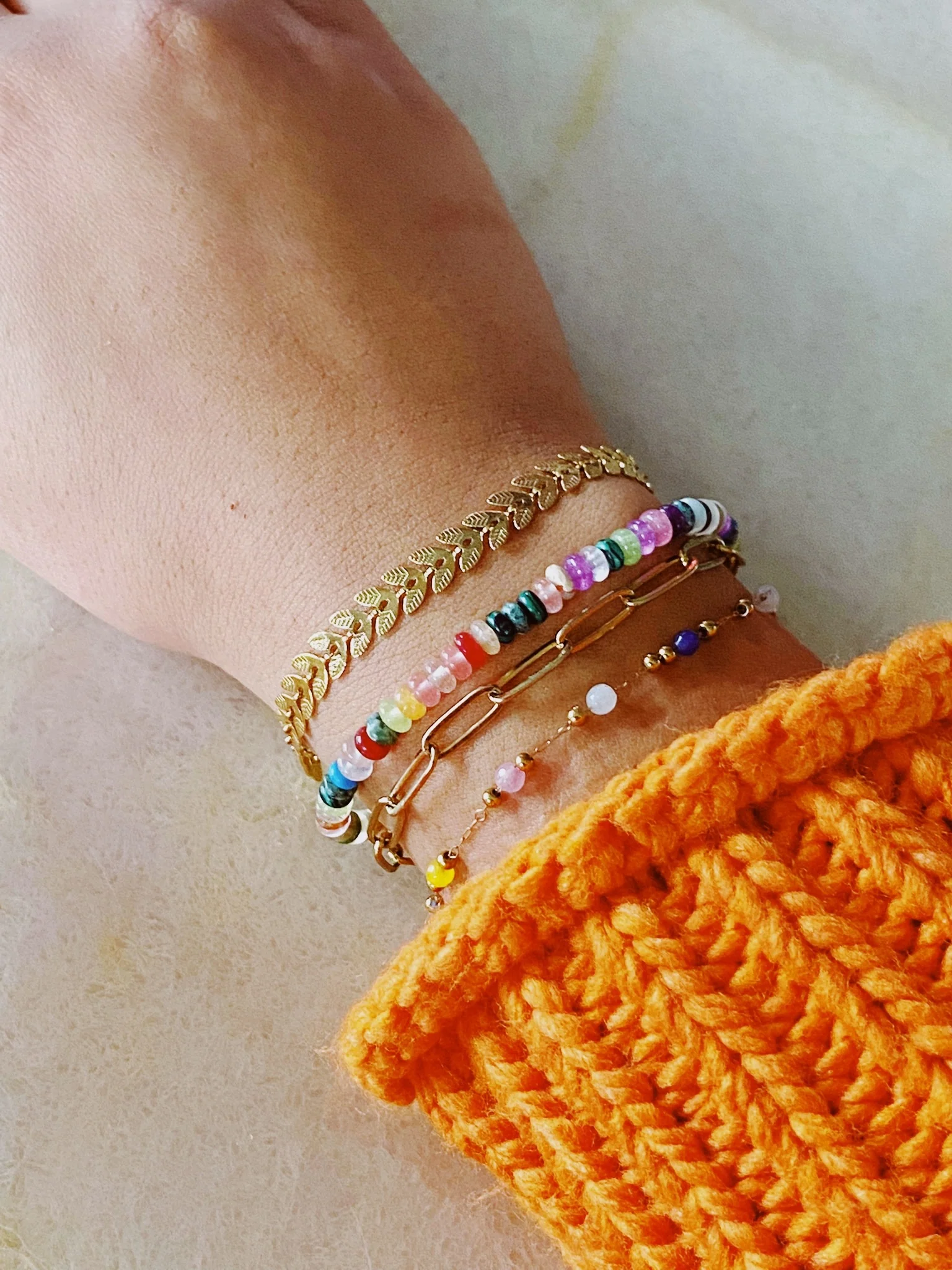 Leafs - Bracelet - Stainless Teel - Image 4