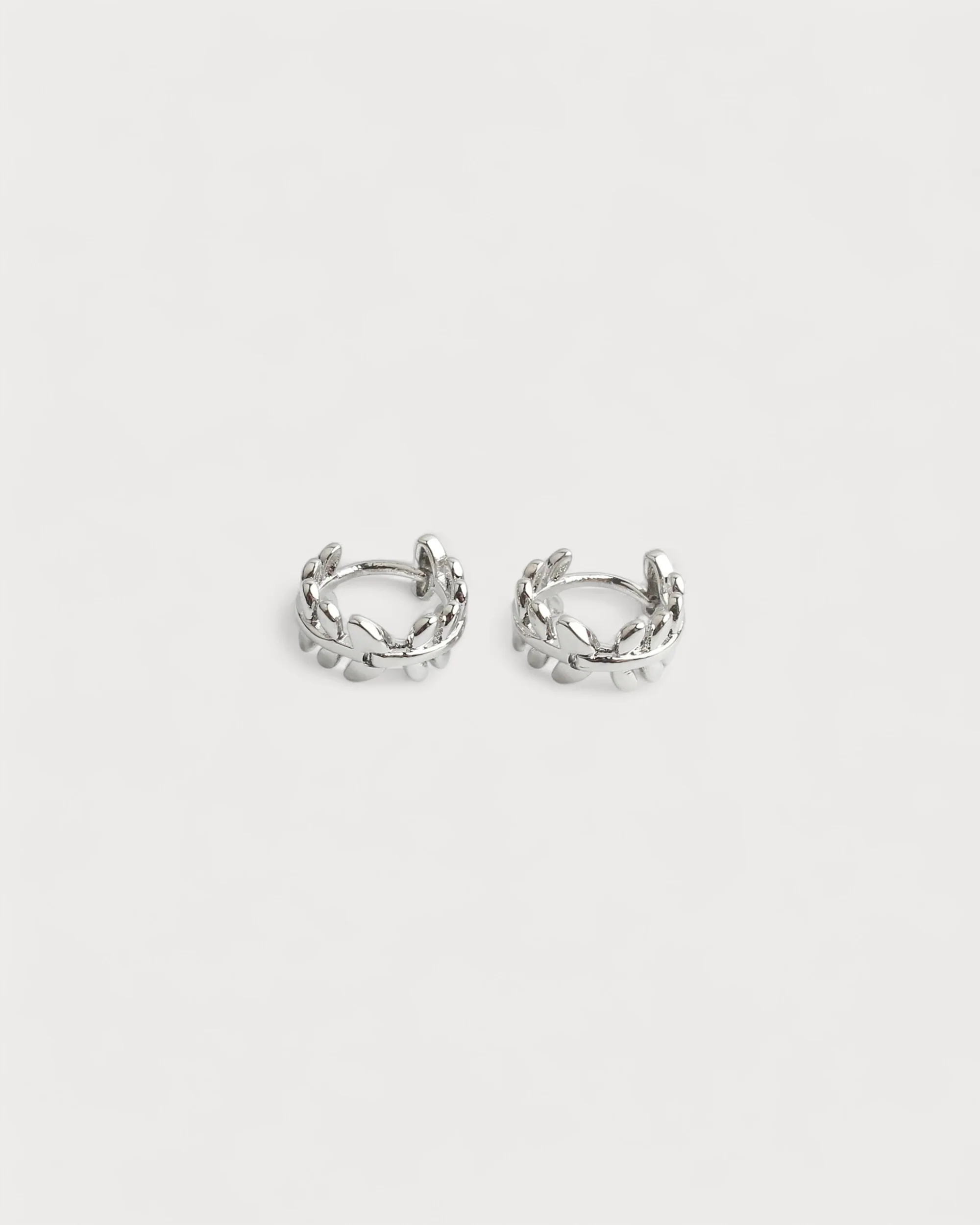 Leafs - Earrings - Plated - Image 3