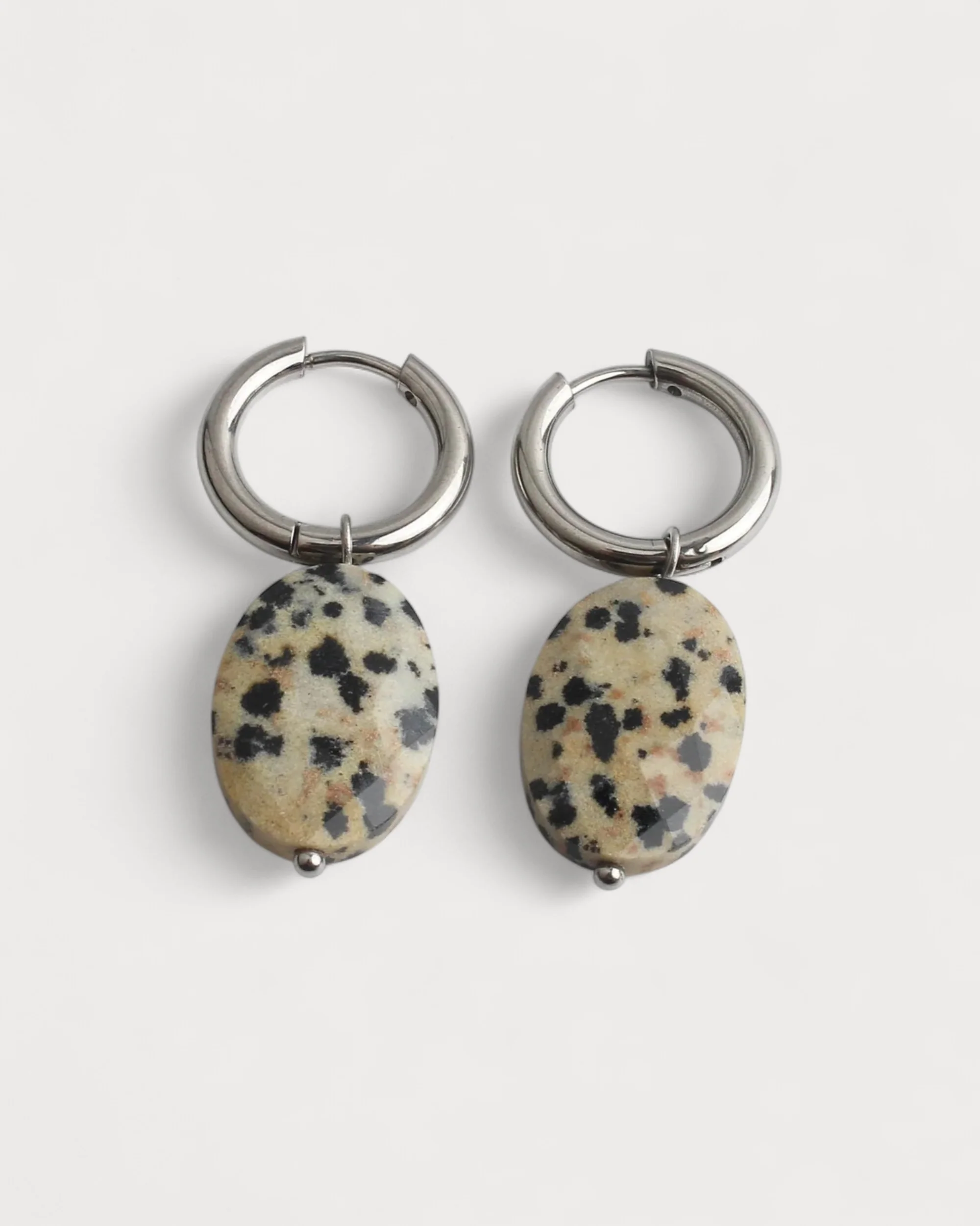 Lieze - Earrings - Natural Stone - Stainless Steel - Image 5