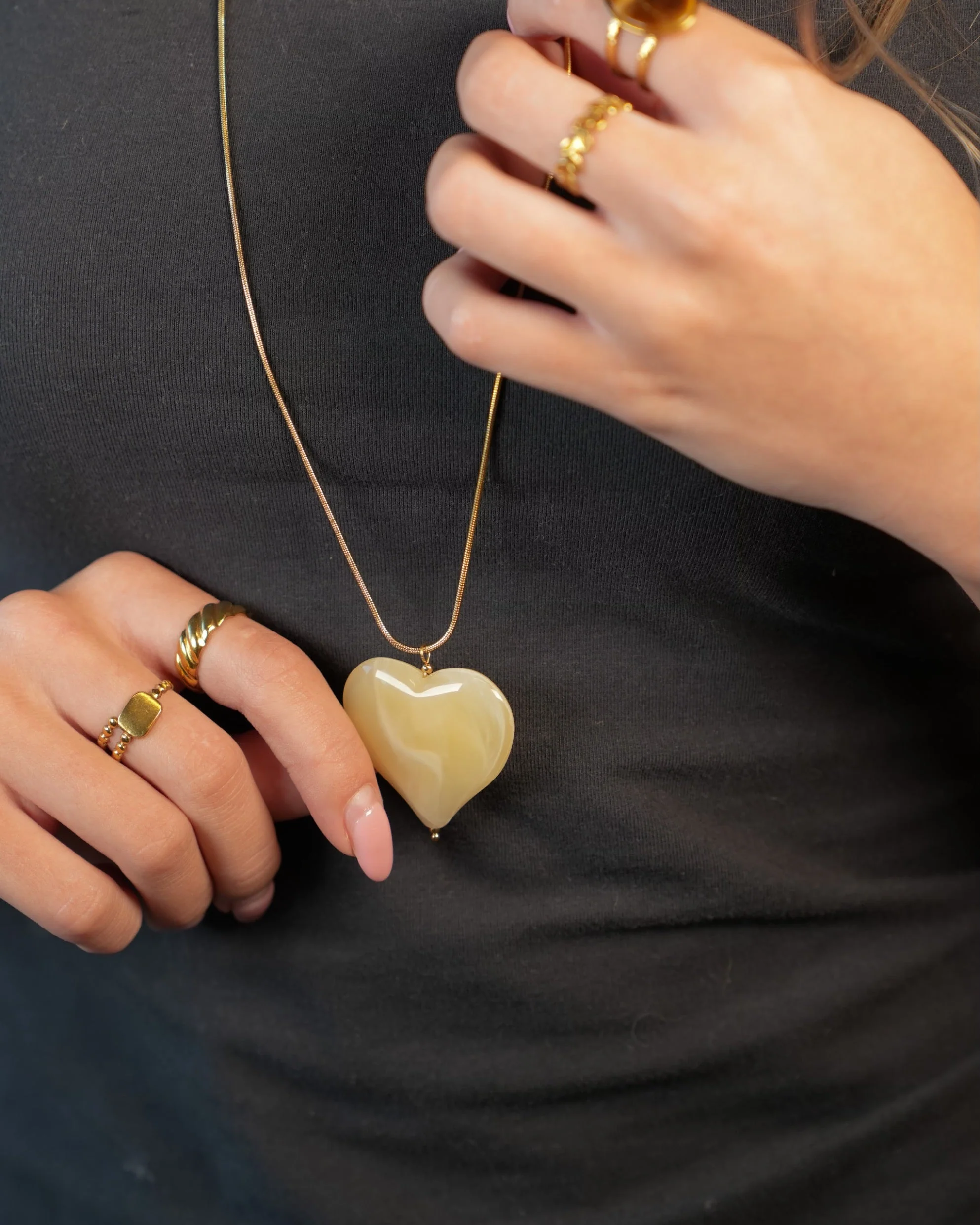 Lio - Necklace - Stainless Steel - Image 8