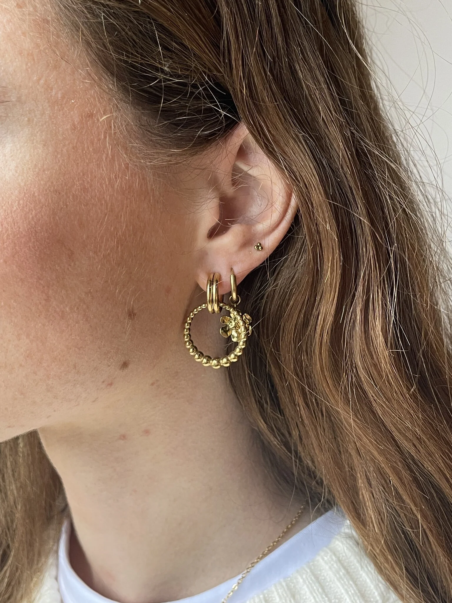 Lisette - Earrings - Stainless Steel - Image 2