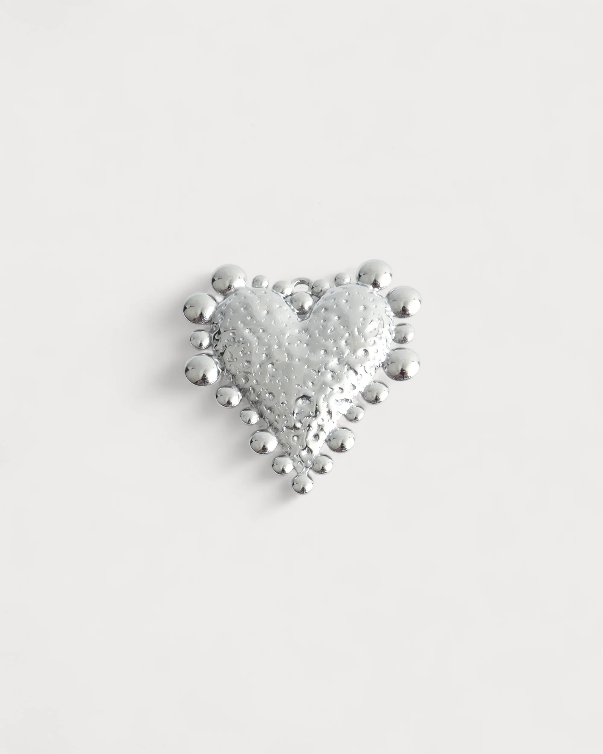 Lola - Button Brooch - Stainless Steel - Image 4
