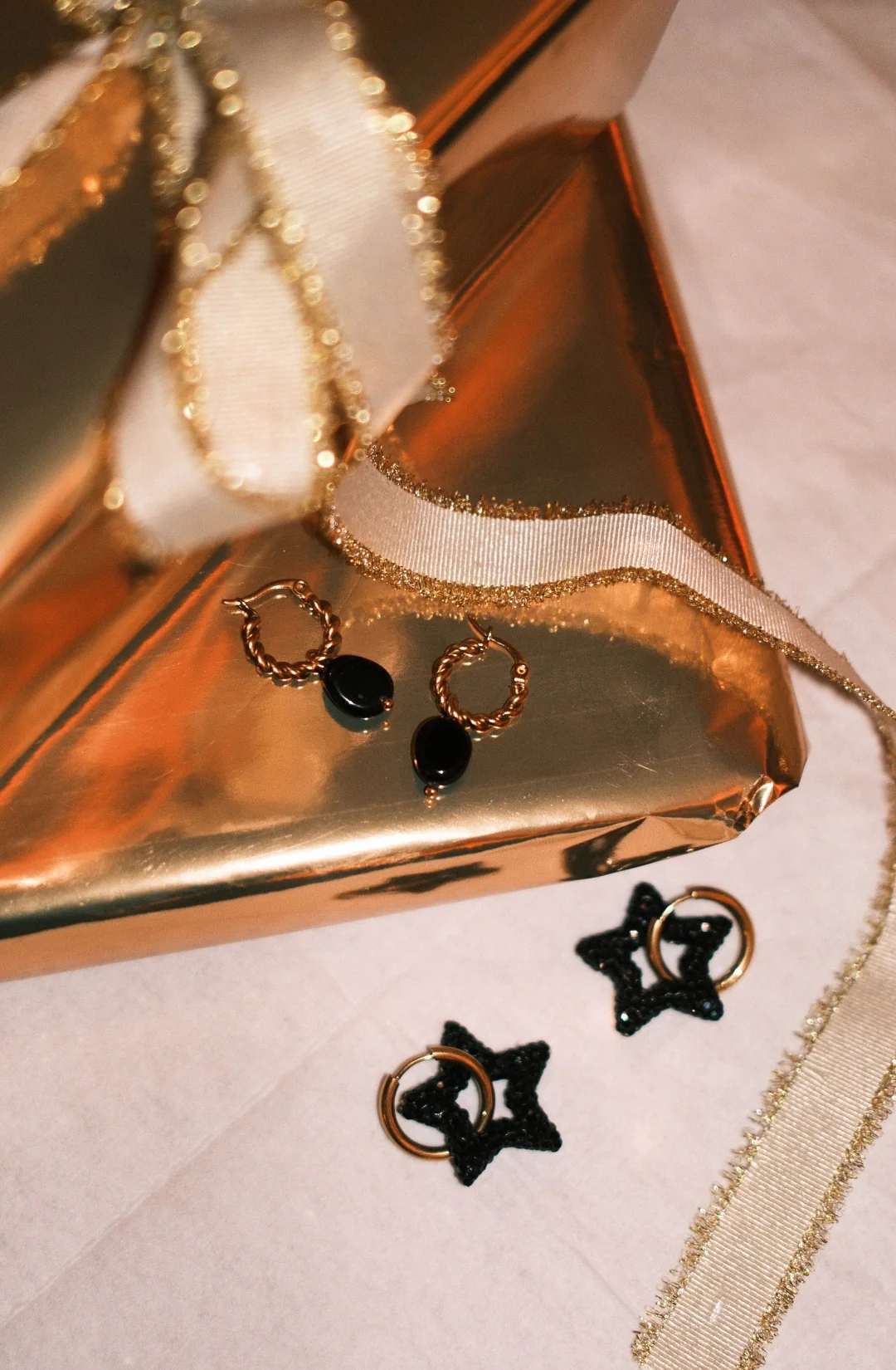 Louane - Earrings - Natural Stone - Stainless Steel - Image 11