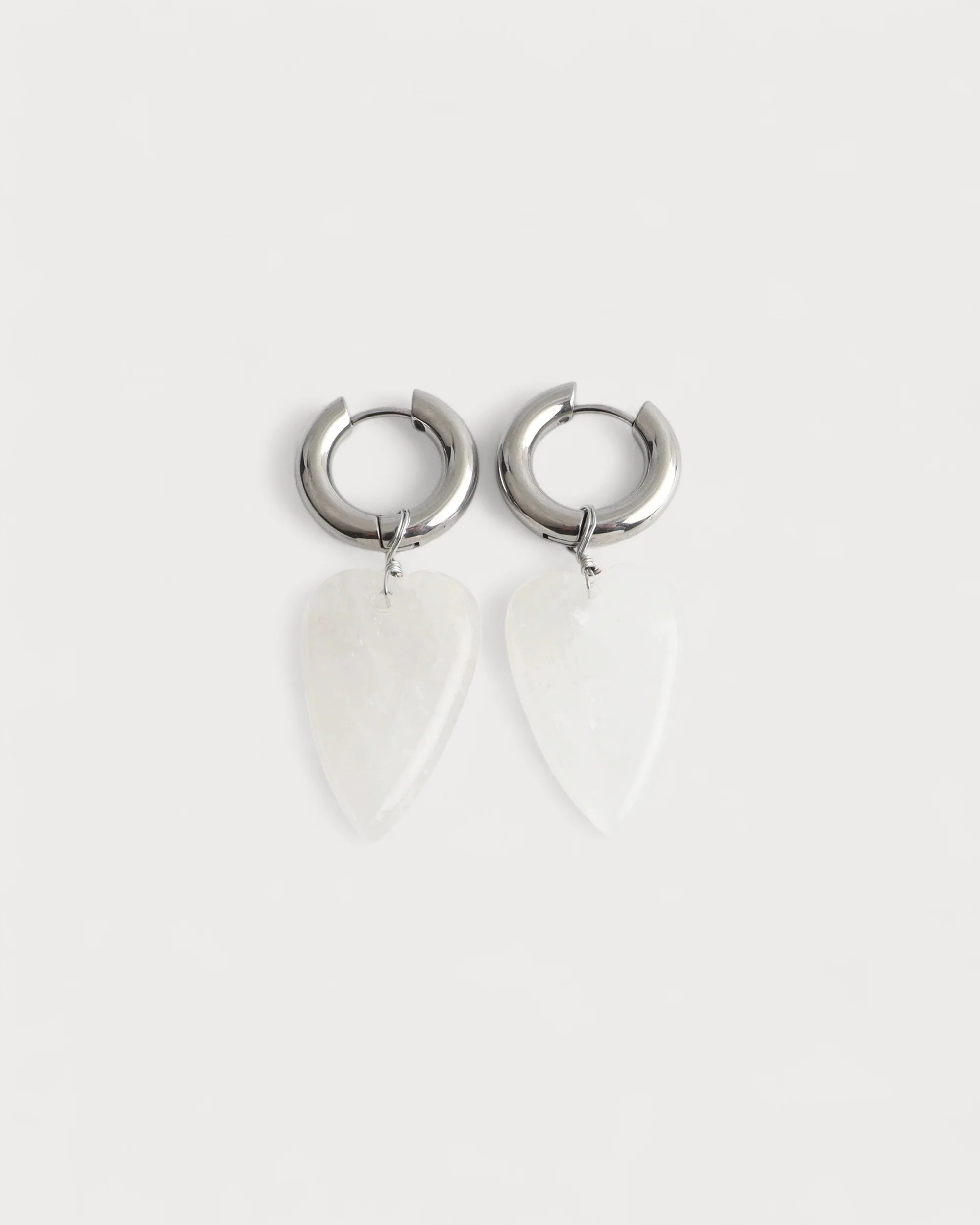 Louna - Earrings - Natural Stone - Stainless Steel - Image 3