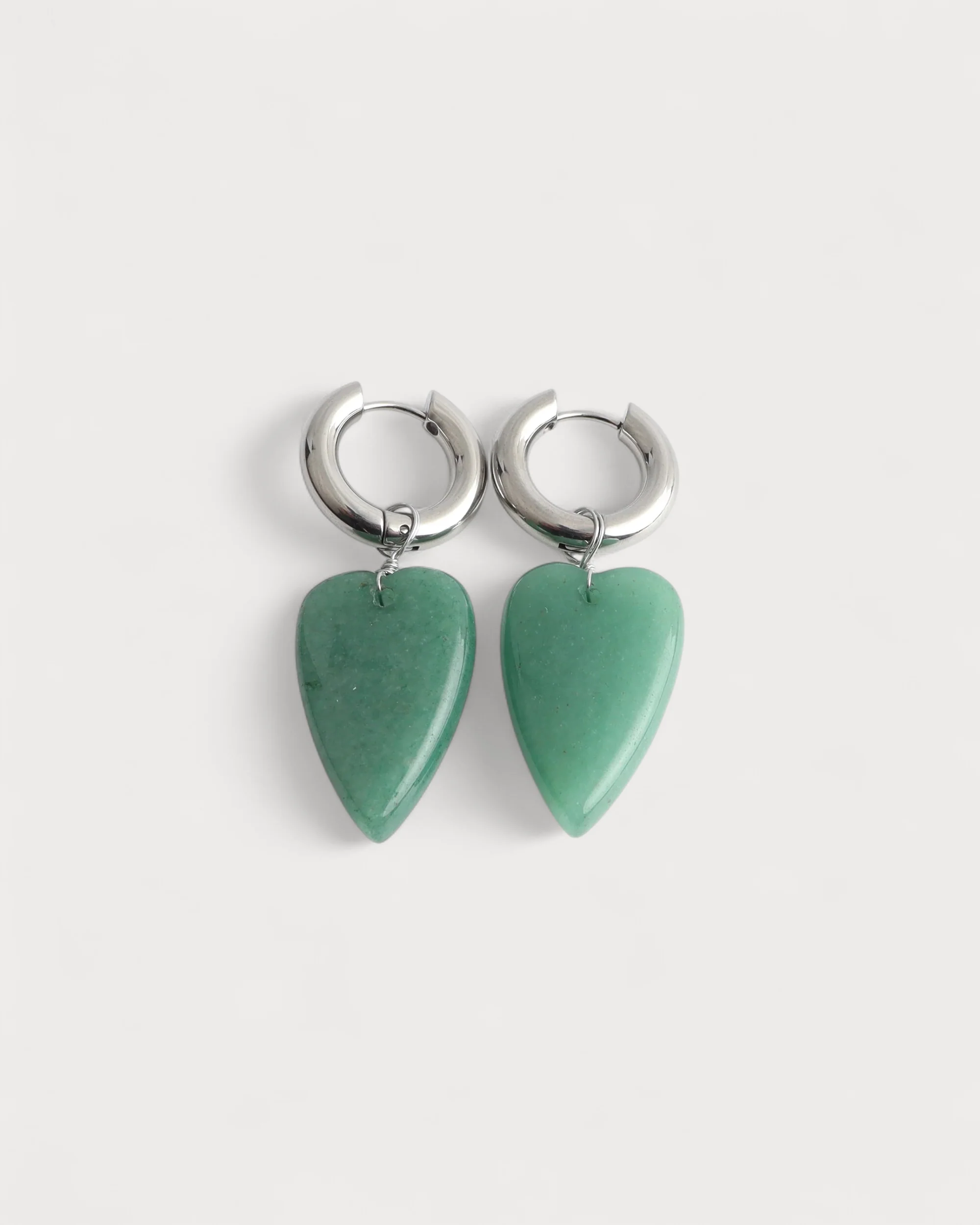 Louna - Earrings - Natural Stone - Stainless Steel - Image 7