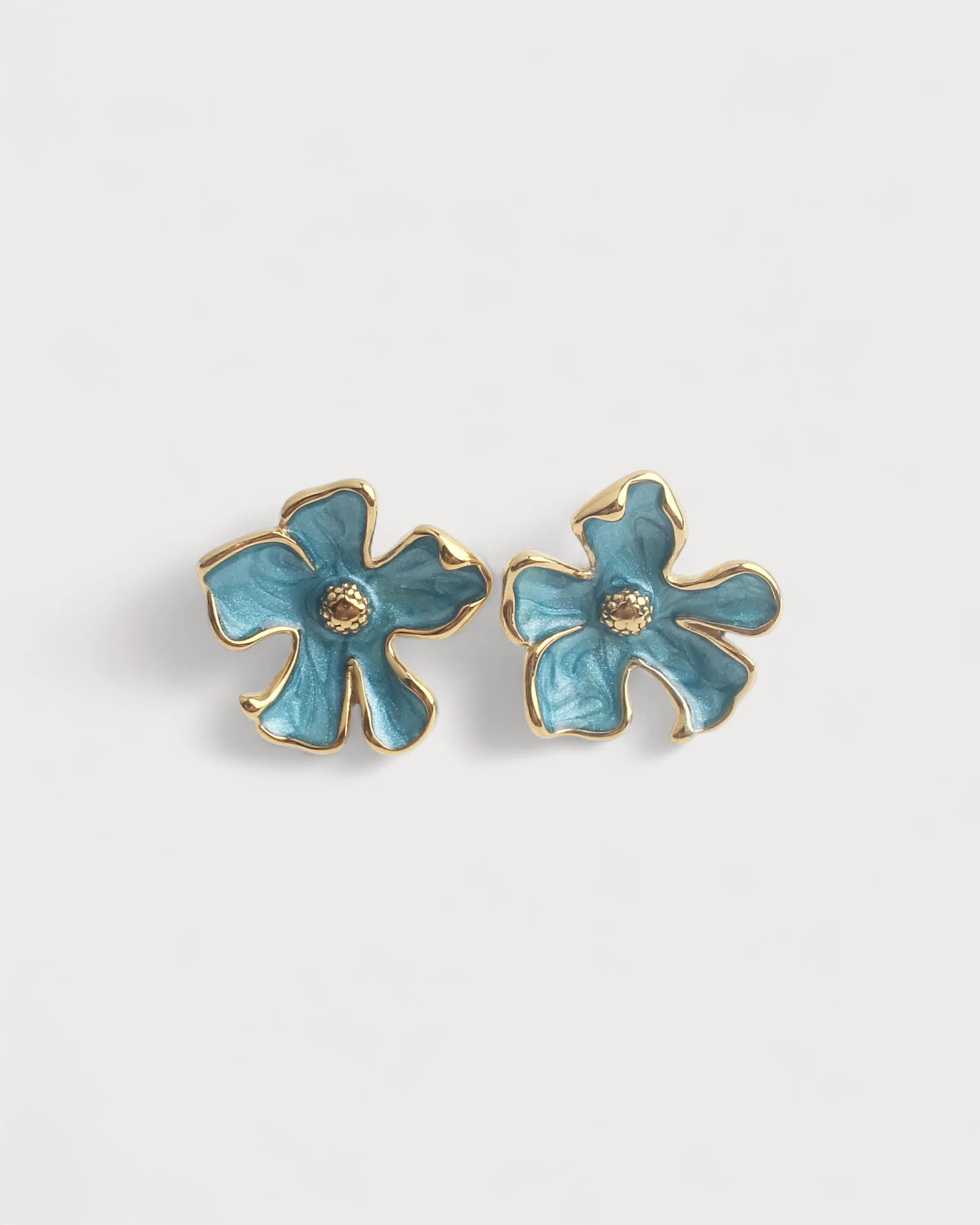 Love Flower - Studs - Earrings - Stainless Steel