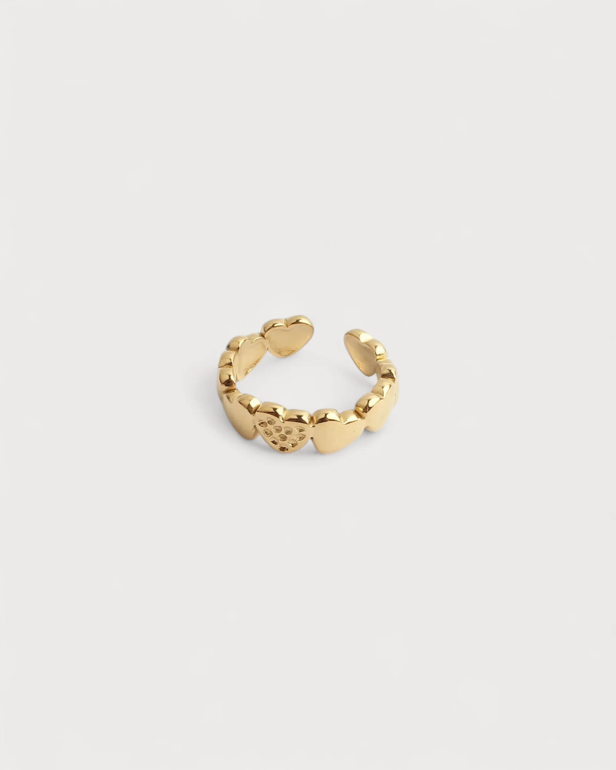 Lover - Ring - Stainless Steel - Adjustable