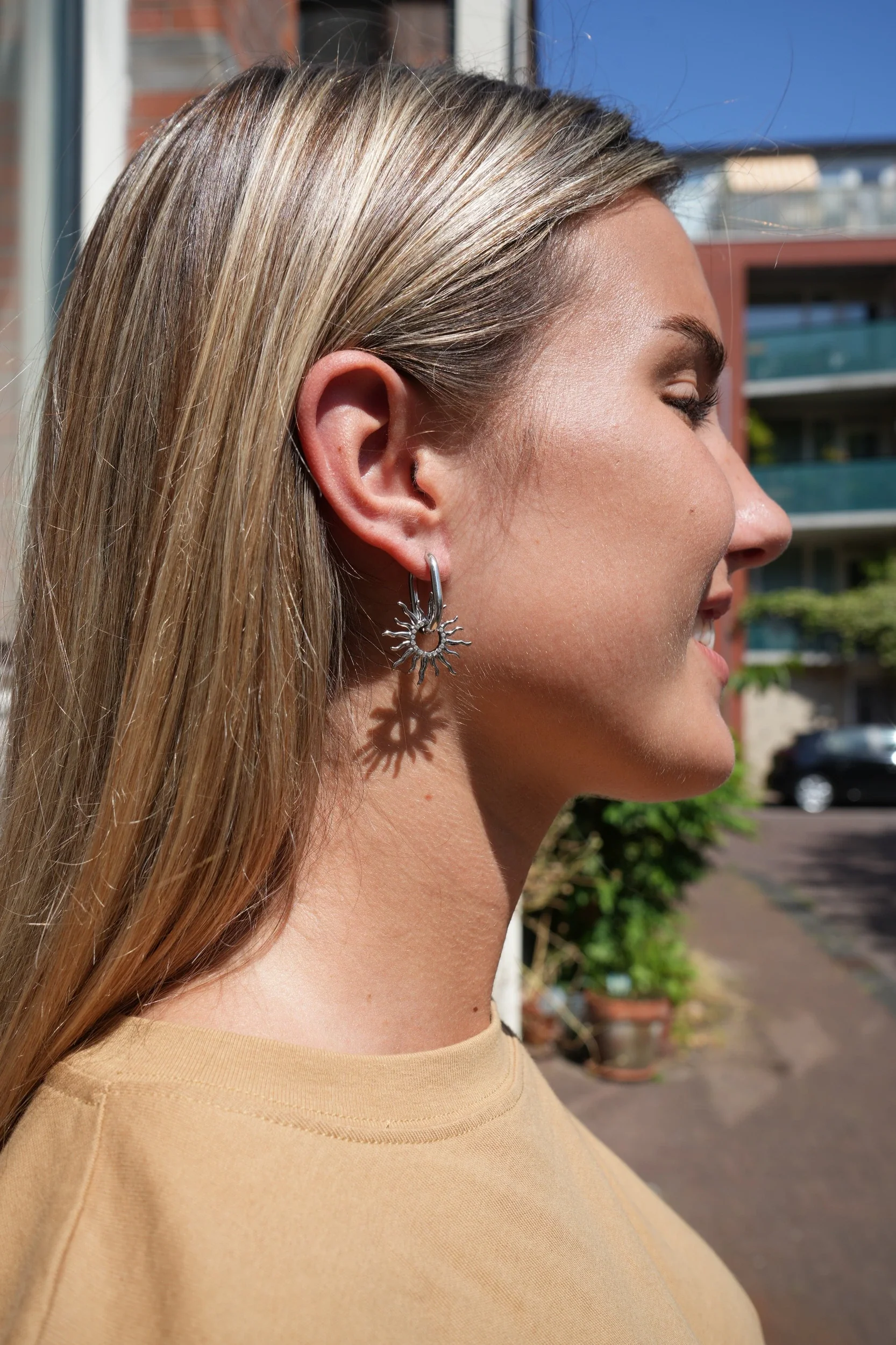 Luma - Earrings - Stainless Steel - Image 4