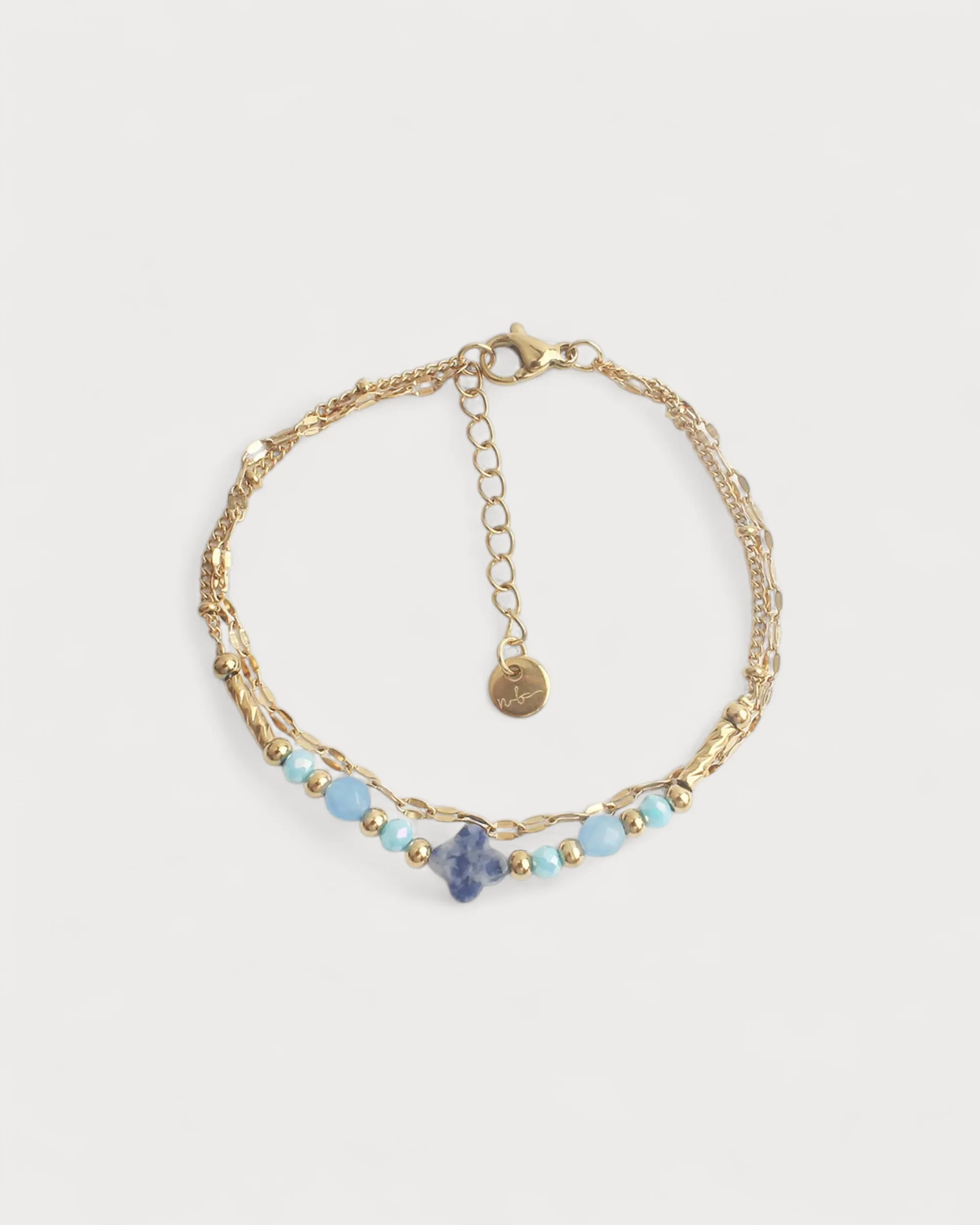 Madeleine - Bracelet - Natural Stone -Stainless Steel - Image 4