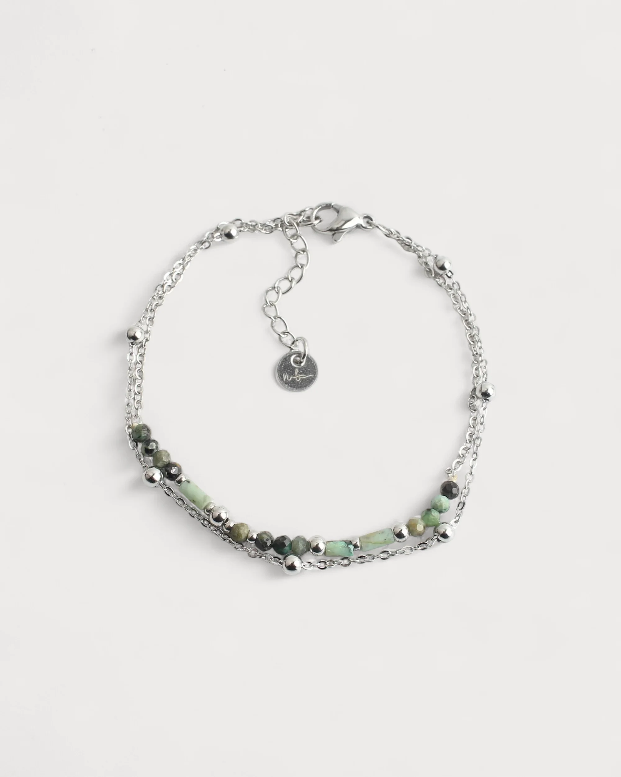 Magdalena - Bracelet - Natural Stone - Stainless Steel - Image 3
