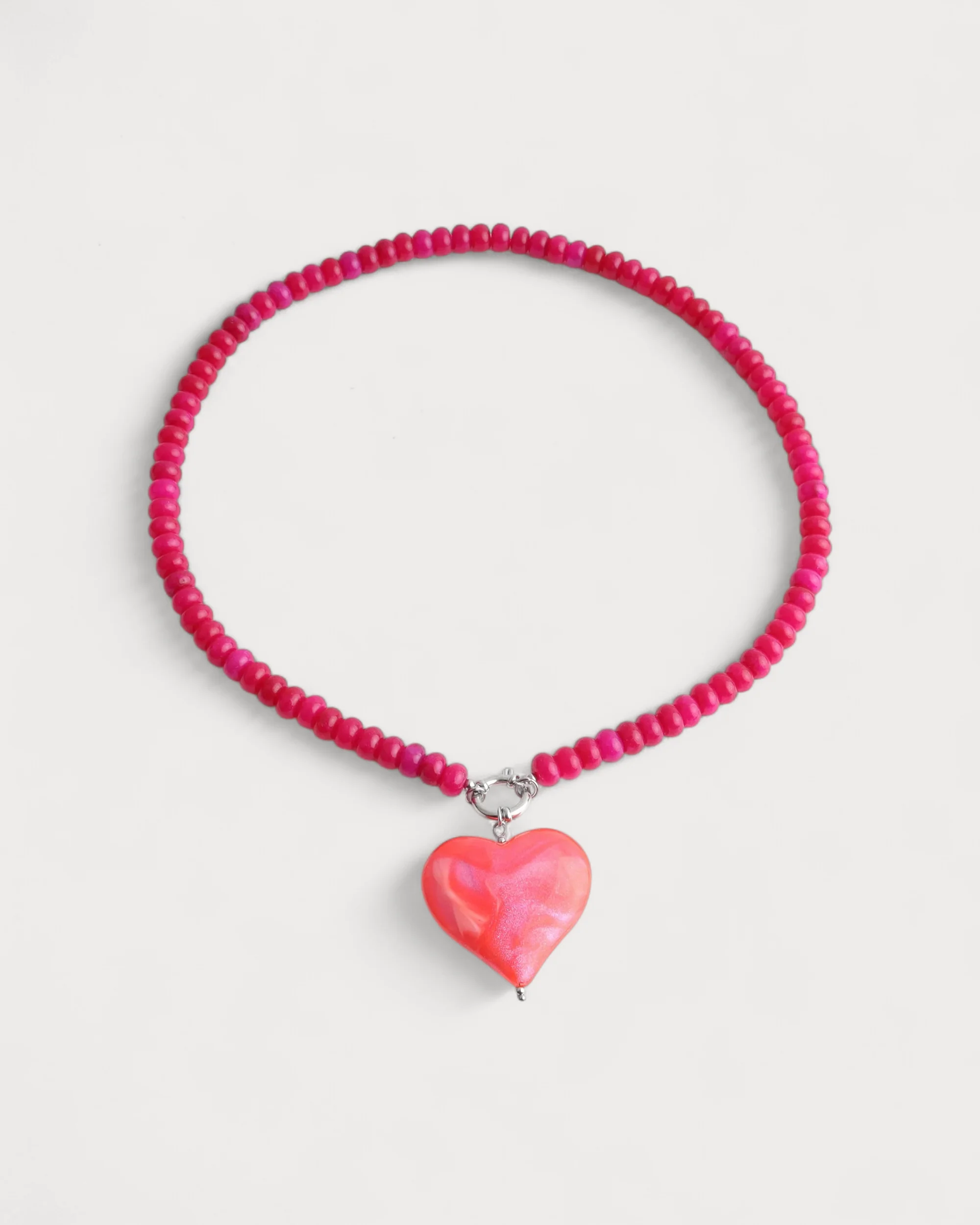 Manu - Necklace - Natural Stone - Stainless Steel - Image 12