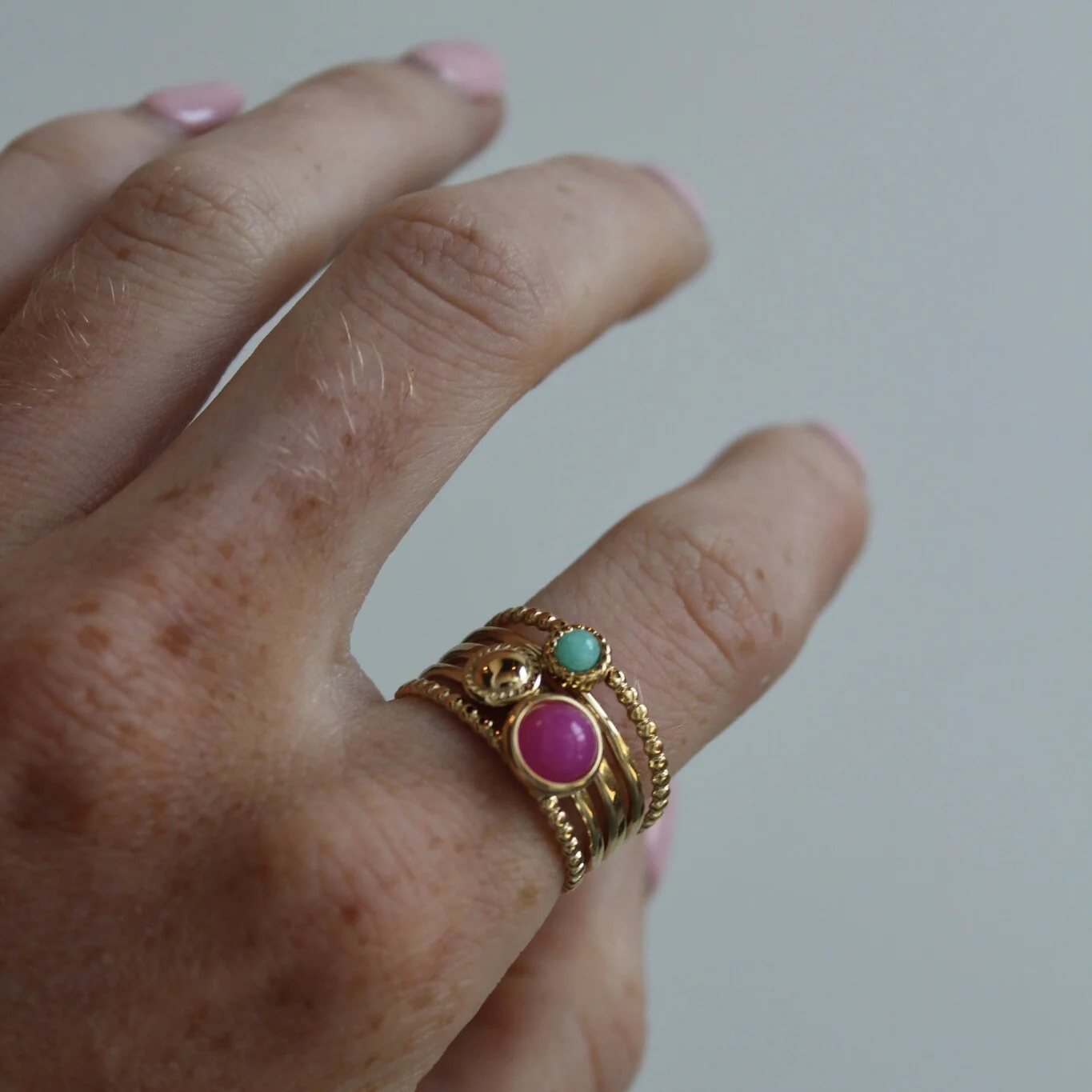 Maraya - Ring - Stainless Steel - Adjustable - Image 2