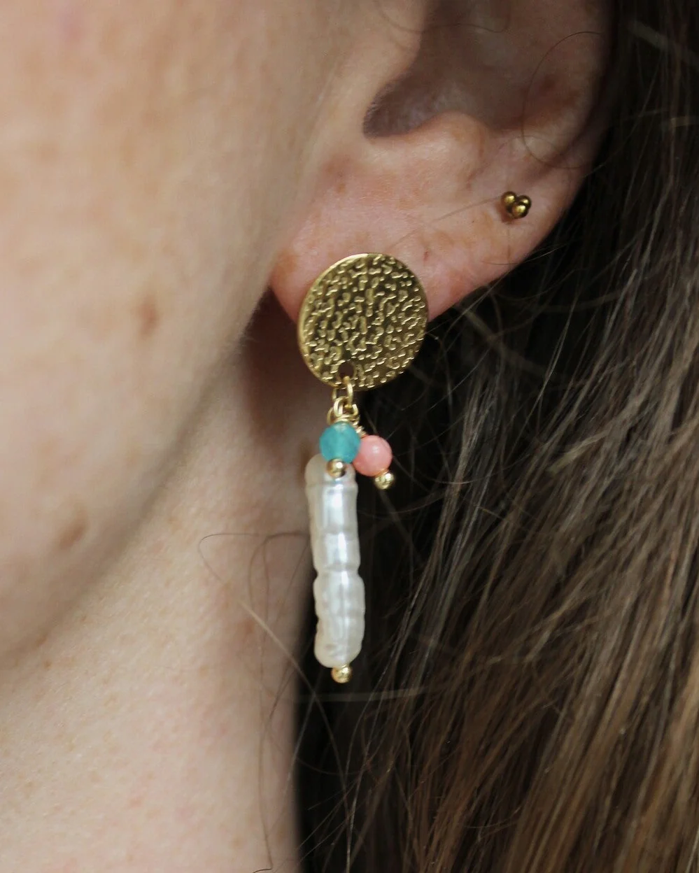 Mare - Earrings - Stainless Steel - Image 2