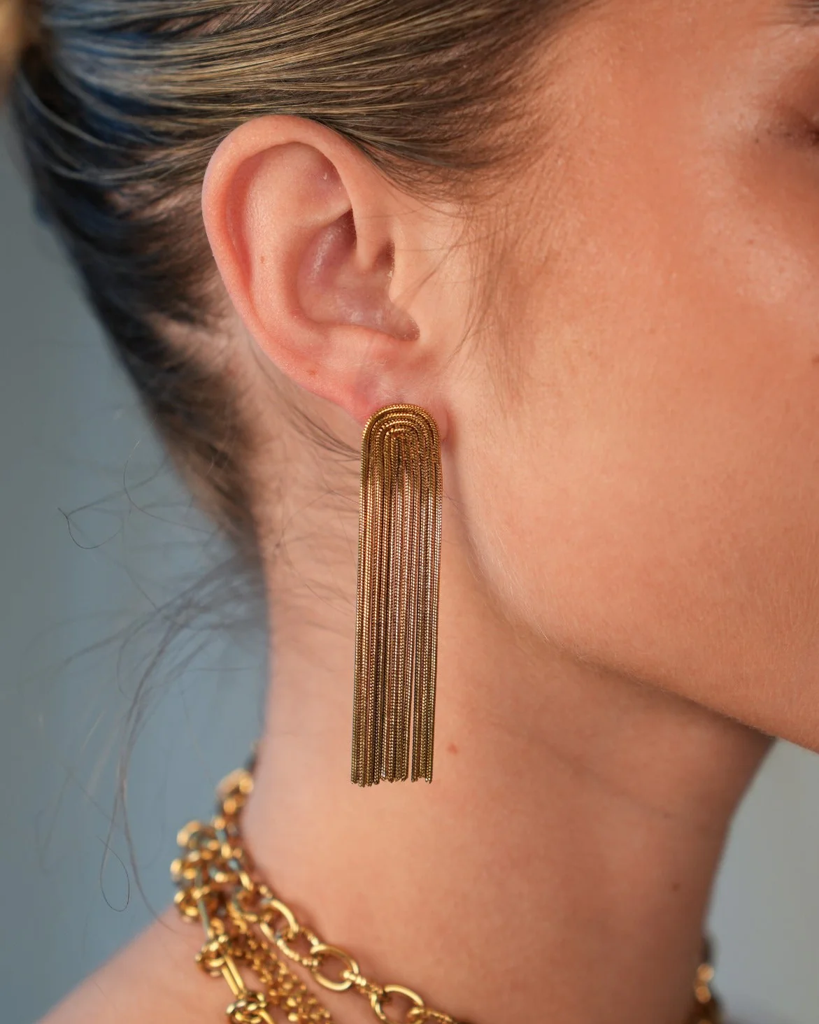 Mase - Studs - Earrings - Stainless Steel - Image 2