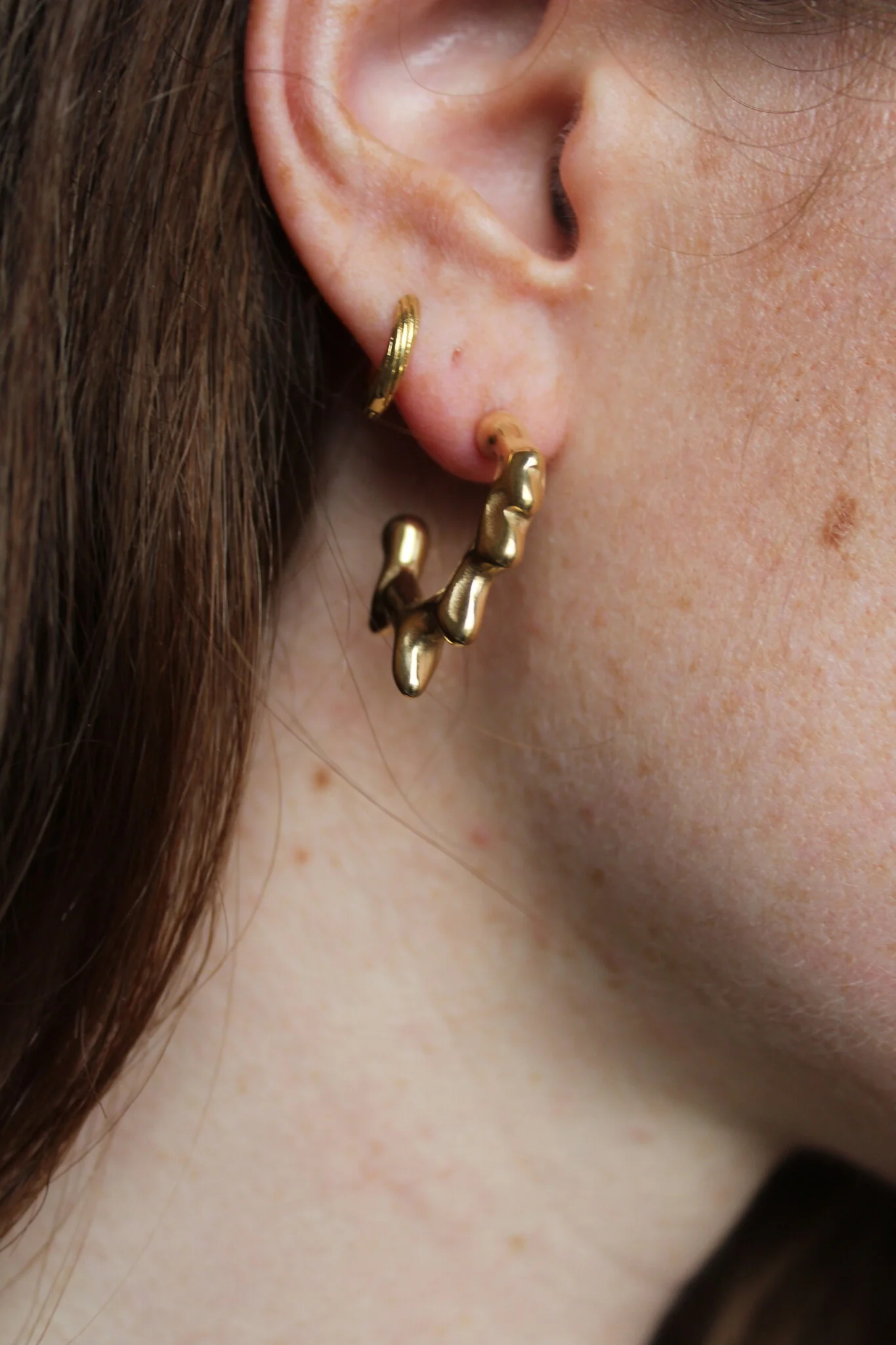 Maya - Earrings - Stainless Steel - Image 2